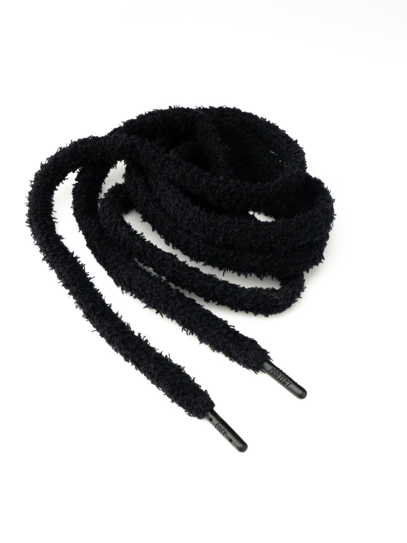 Image 4 of 5 of Crep Protect Mens Fuzzy 140cm 1 Pair Shoelaces - Black