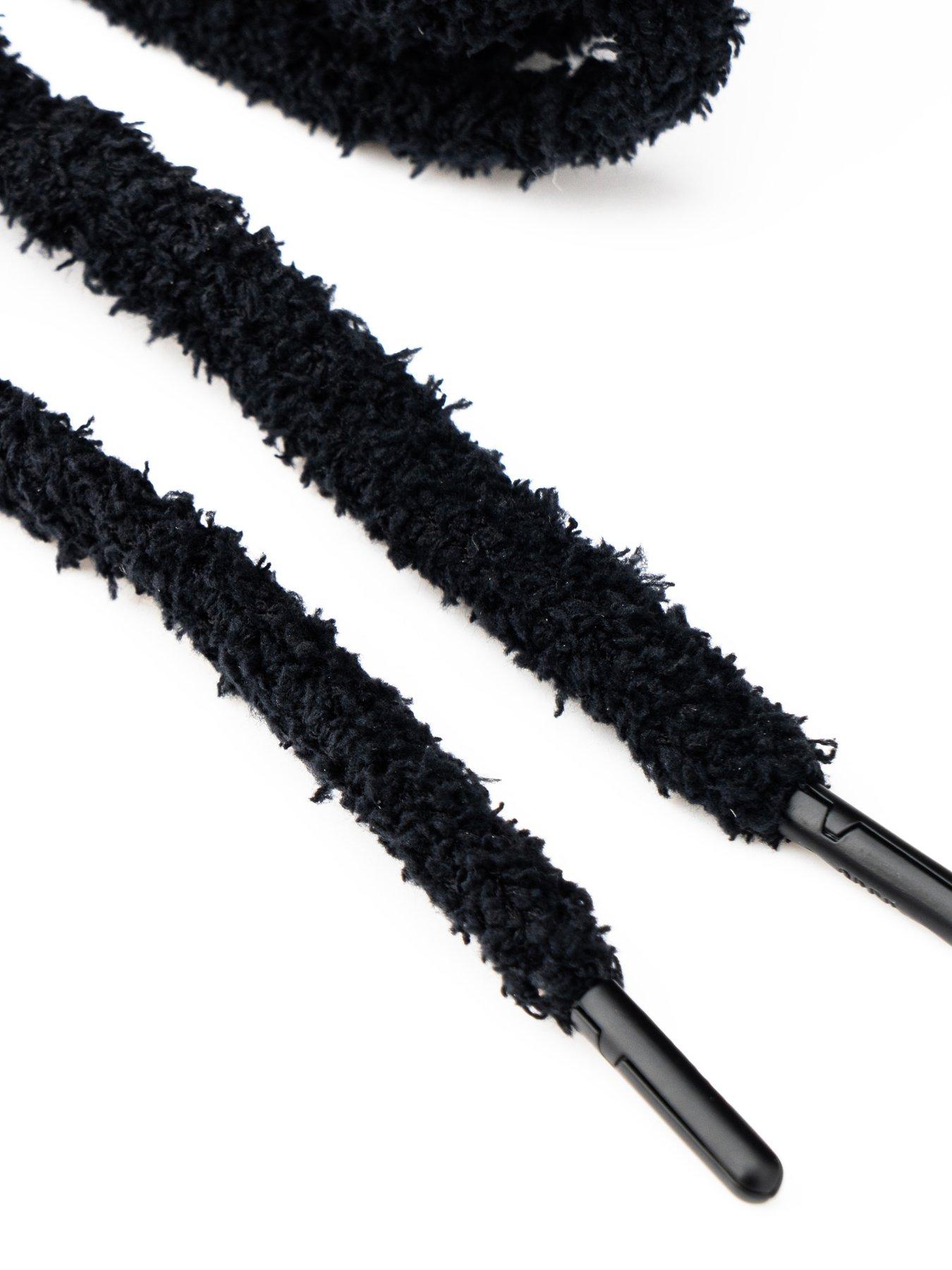 Image 5 of 5 of Crep Protect Mens Fuzzy 140cm 1 Pair Shoelaces - Black