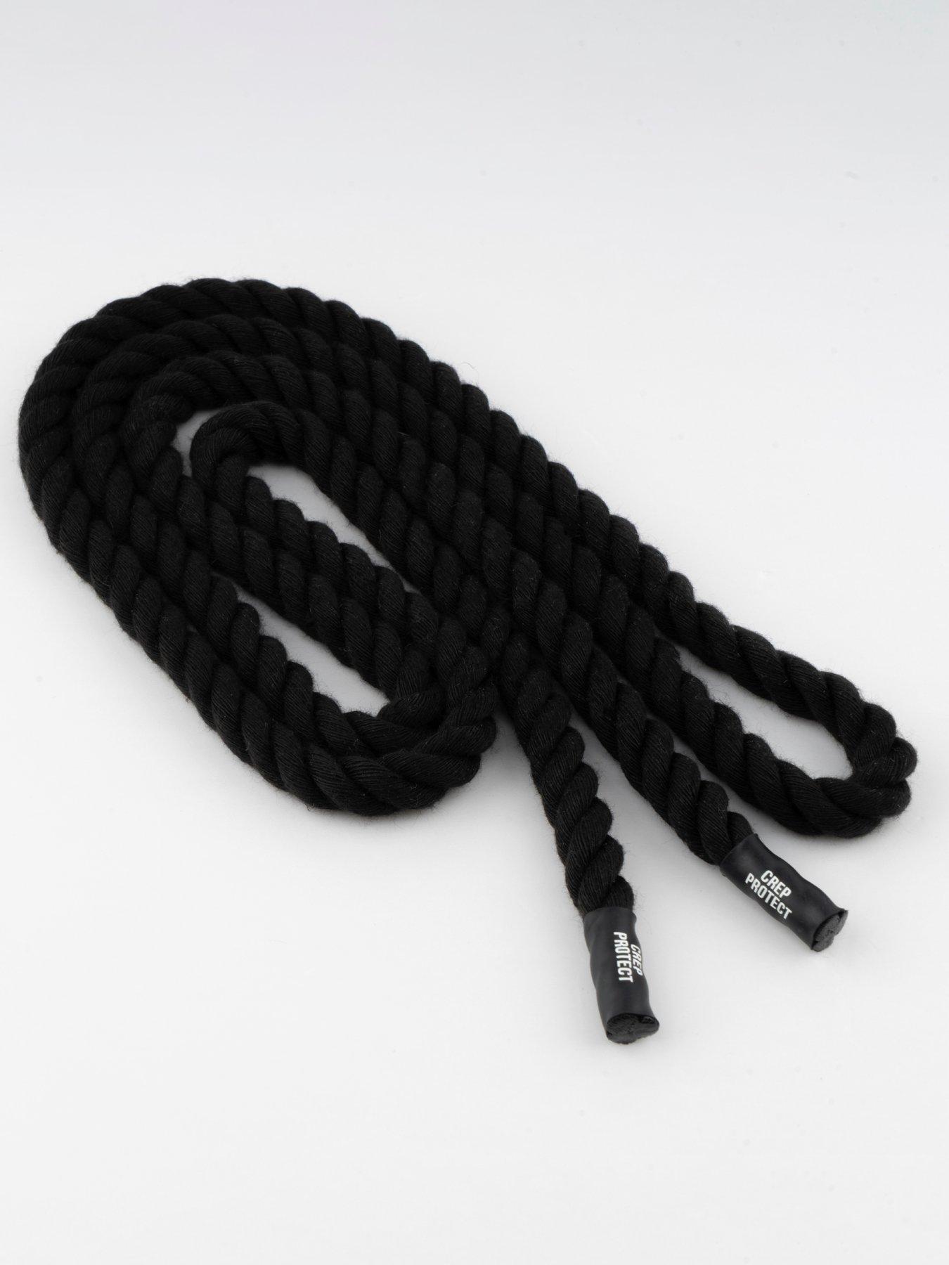 Image 4 of 5 of Crep Protect Mens Rope 130cm Shoelaces - Black