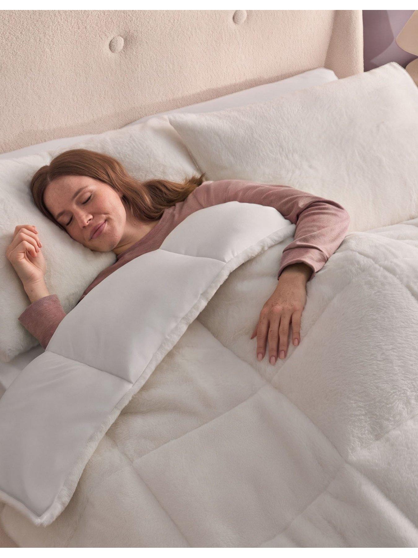Silentnight Coverless Duvet Faux Fur 10.5 Tog