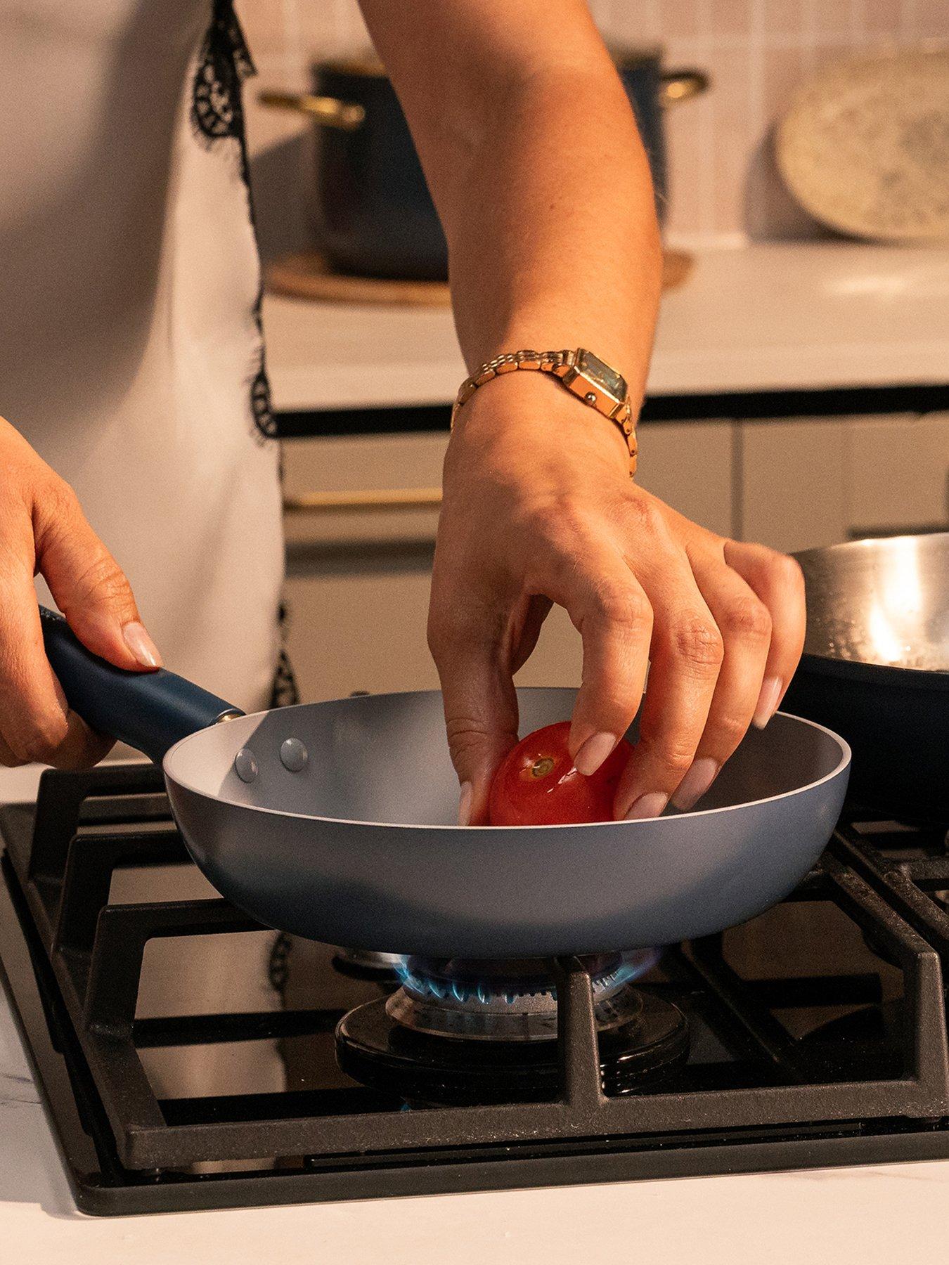 Image 4 of 5 of Prestige Ceramic Edition - 24cm Non-stick Frying Pan: French Navy