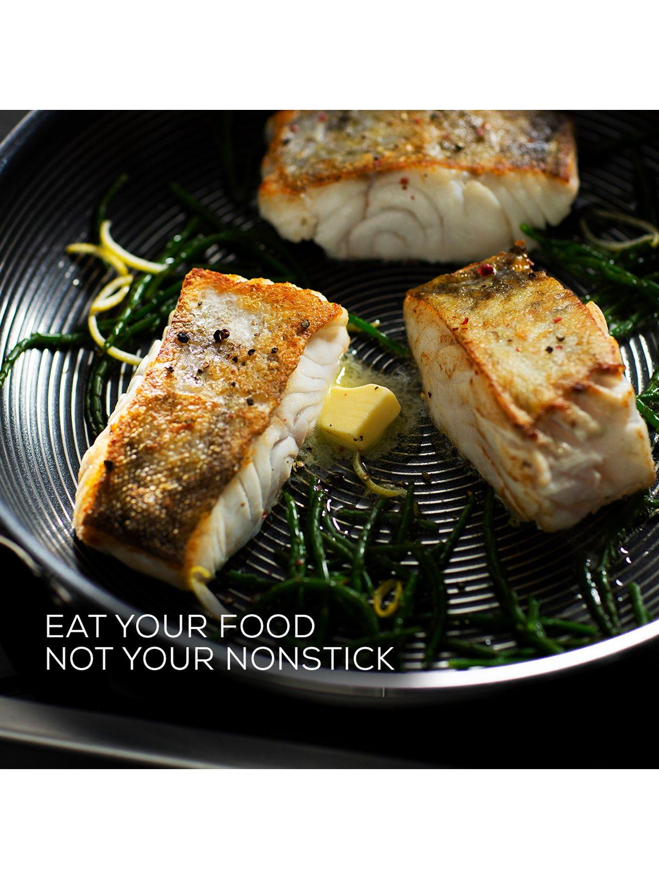 Image 5 of 8 of Circulon S Series Stainless Steel Hybrid Non Stick Frying Pan Set of 2: 20cm &amp; 26cm
