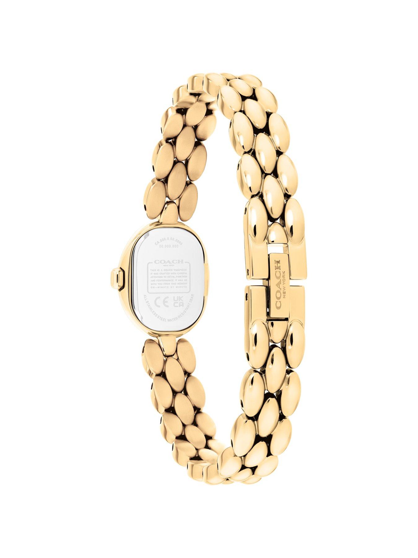 Image 3 of 5 of COACH Ladies Sammy Gold Plated Bracelet Watch