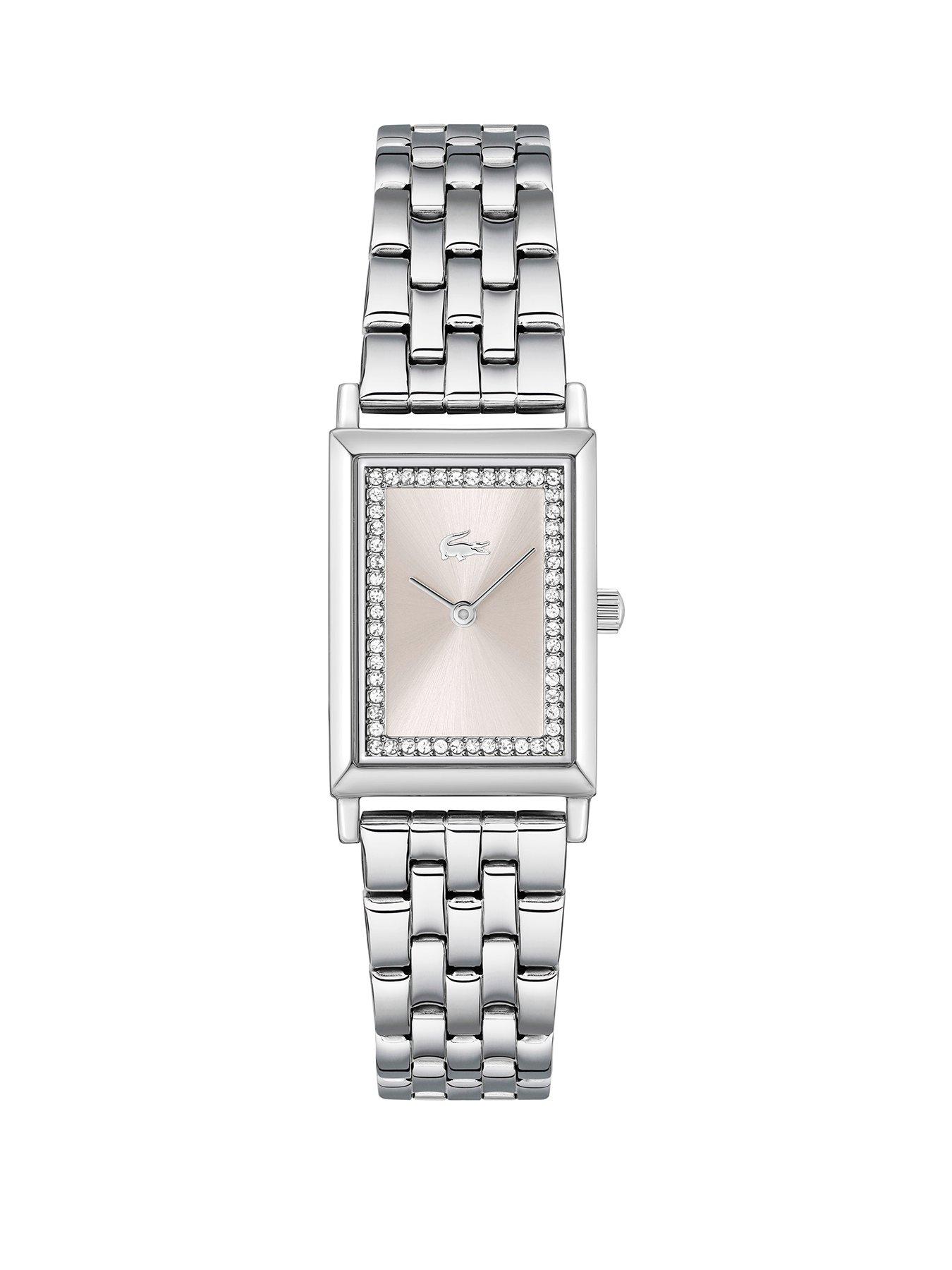 Lacoste Catherine Blush Dial and Stainless Steel Bracelet Watch
