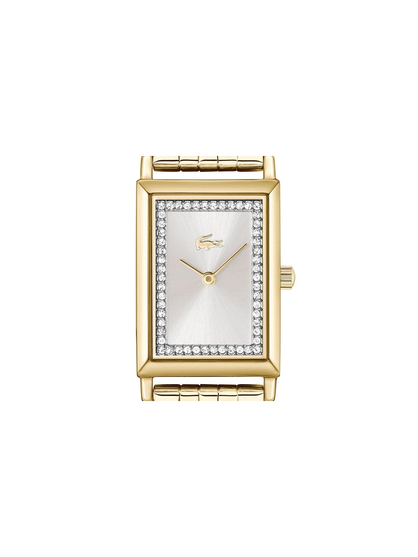 Image 4 of 5 of Lacoste Catherine Silver White Dial and Gold Bracelet Watch