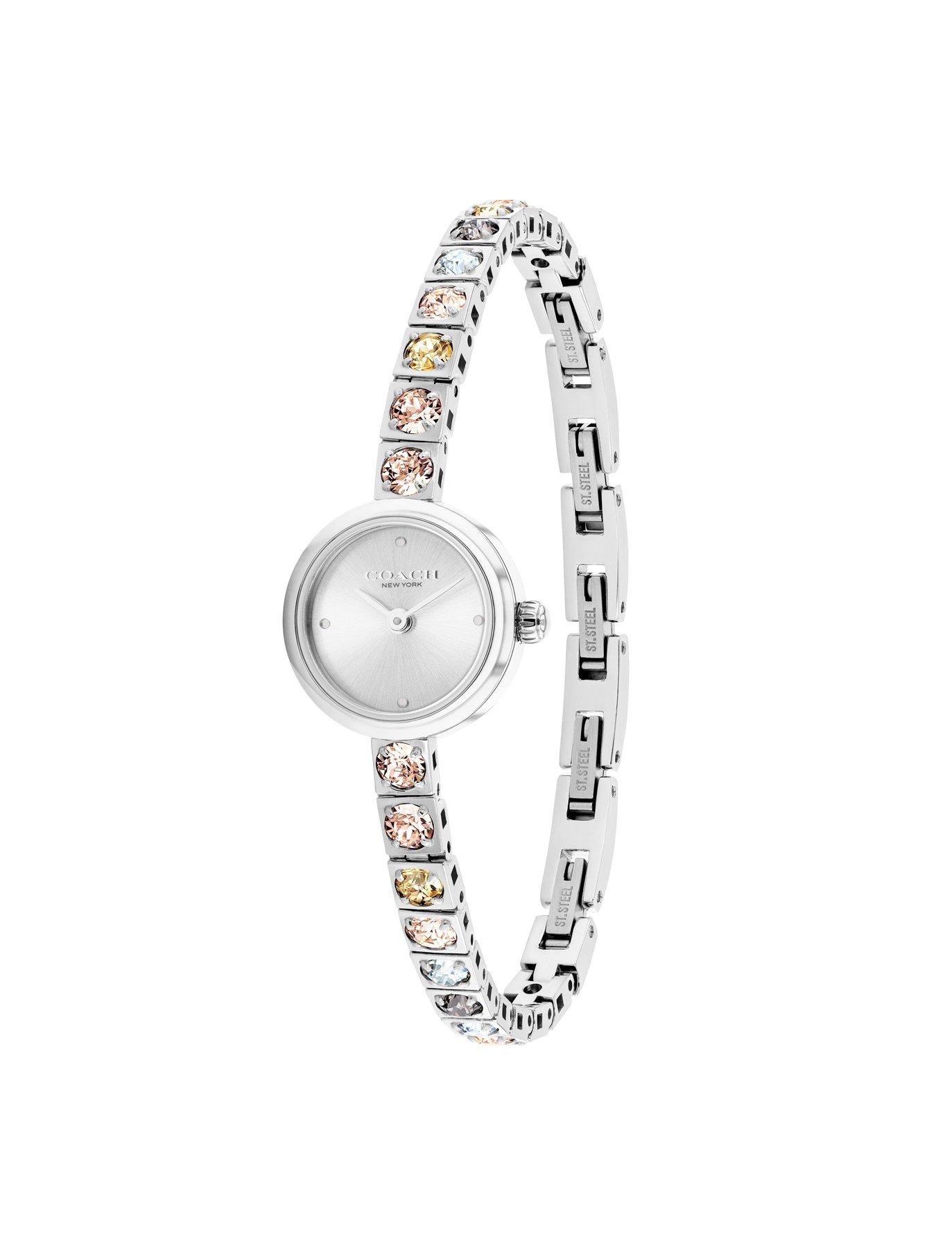 Image 2 of 4 of COACH Ladies Iris Stainlesss Steel Tennis Bracelet Watch