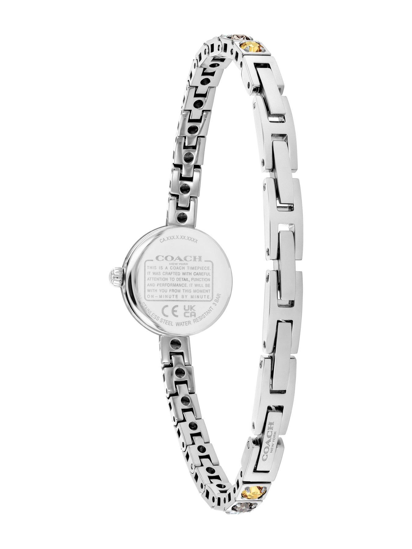 Image 3 of 4 of COACH Ladies Iris Stainlesss Steel Tennis Bracelet Watch