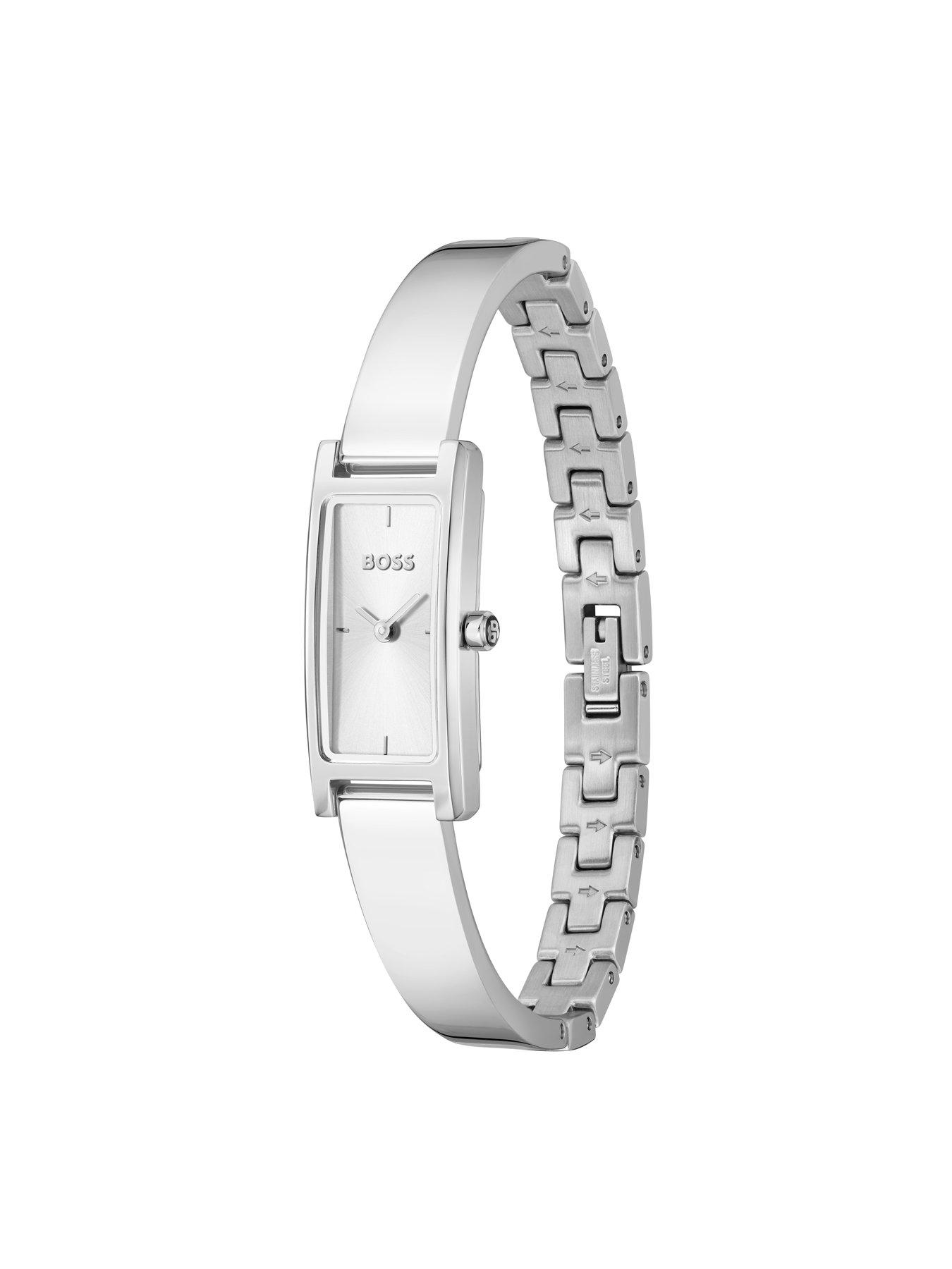 Image 3 of 8 of BOSS Ladies BOSS Lucy Allure Stainless Steel Bangle Watch