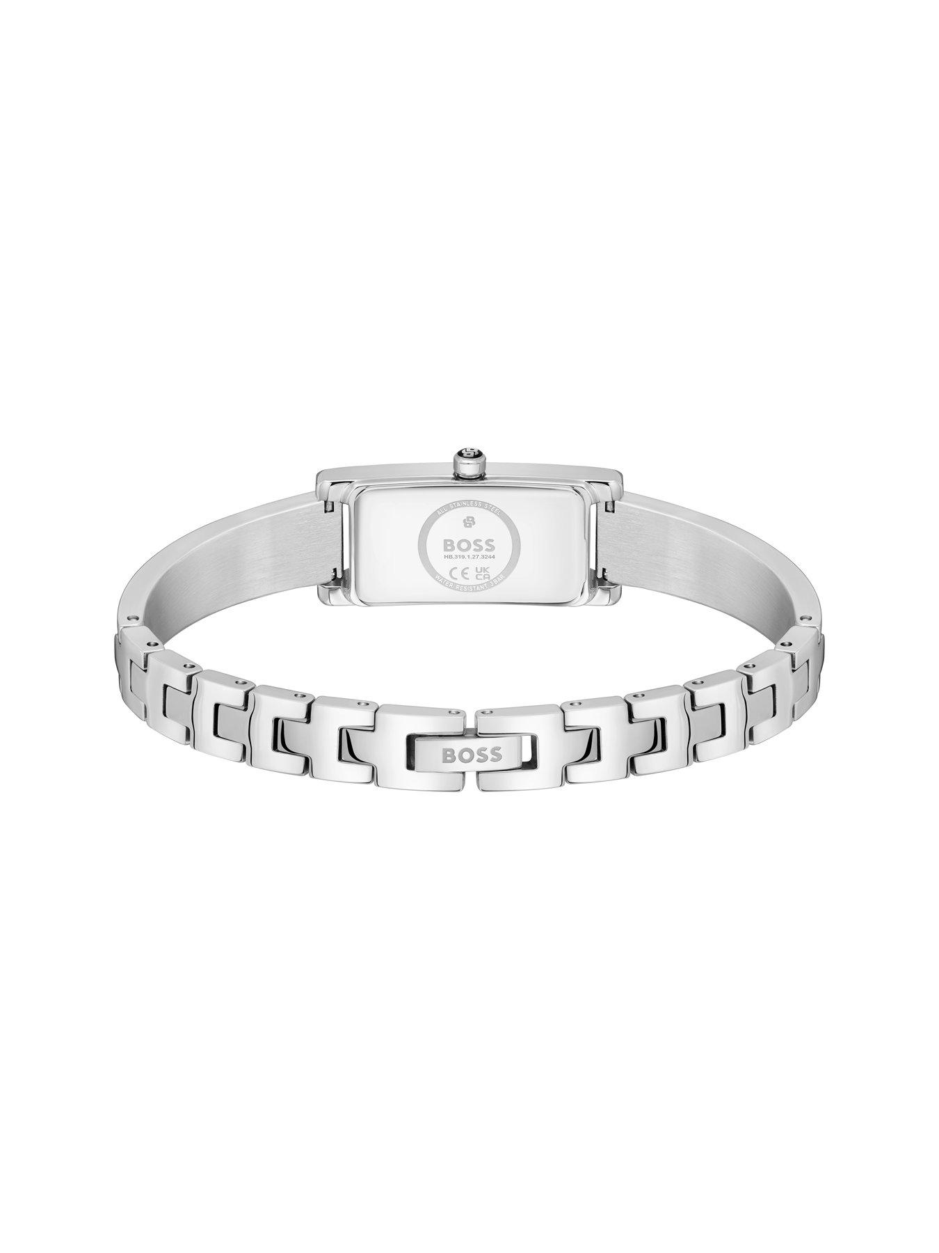 Image 4 of 8 of BOSS Ladies BOSS Lucy Allure Stainless Steel Bangle Watch