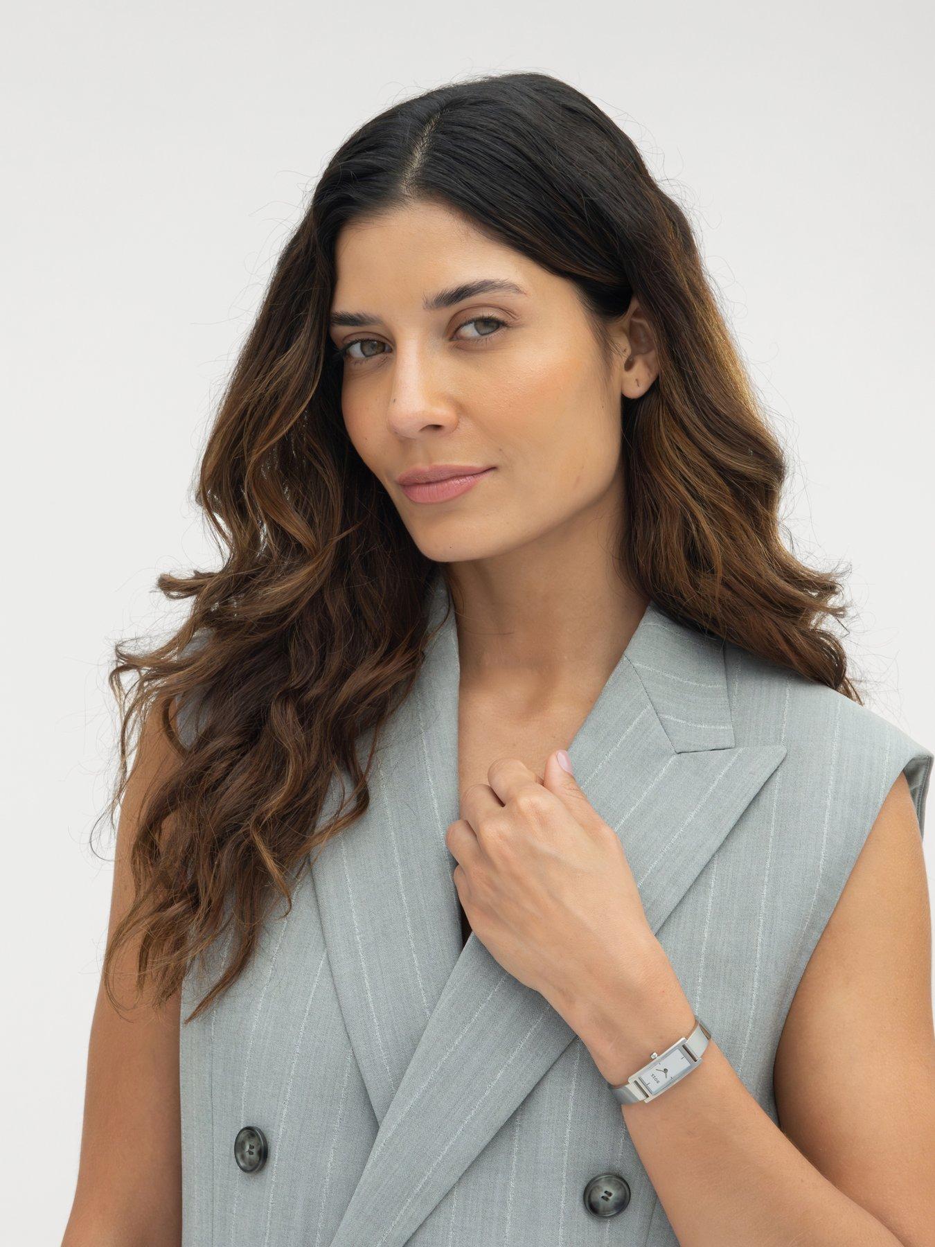 Image 6 of 8 of BOSS Ladies BOSS Lucy Allure Stainless Steel Bangle Watch
