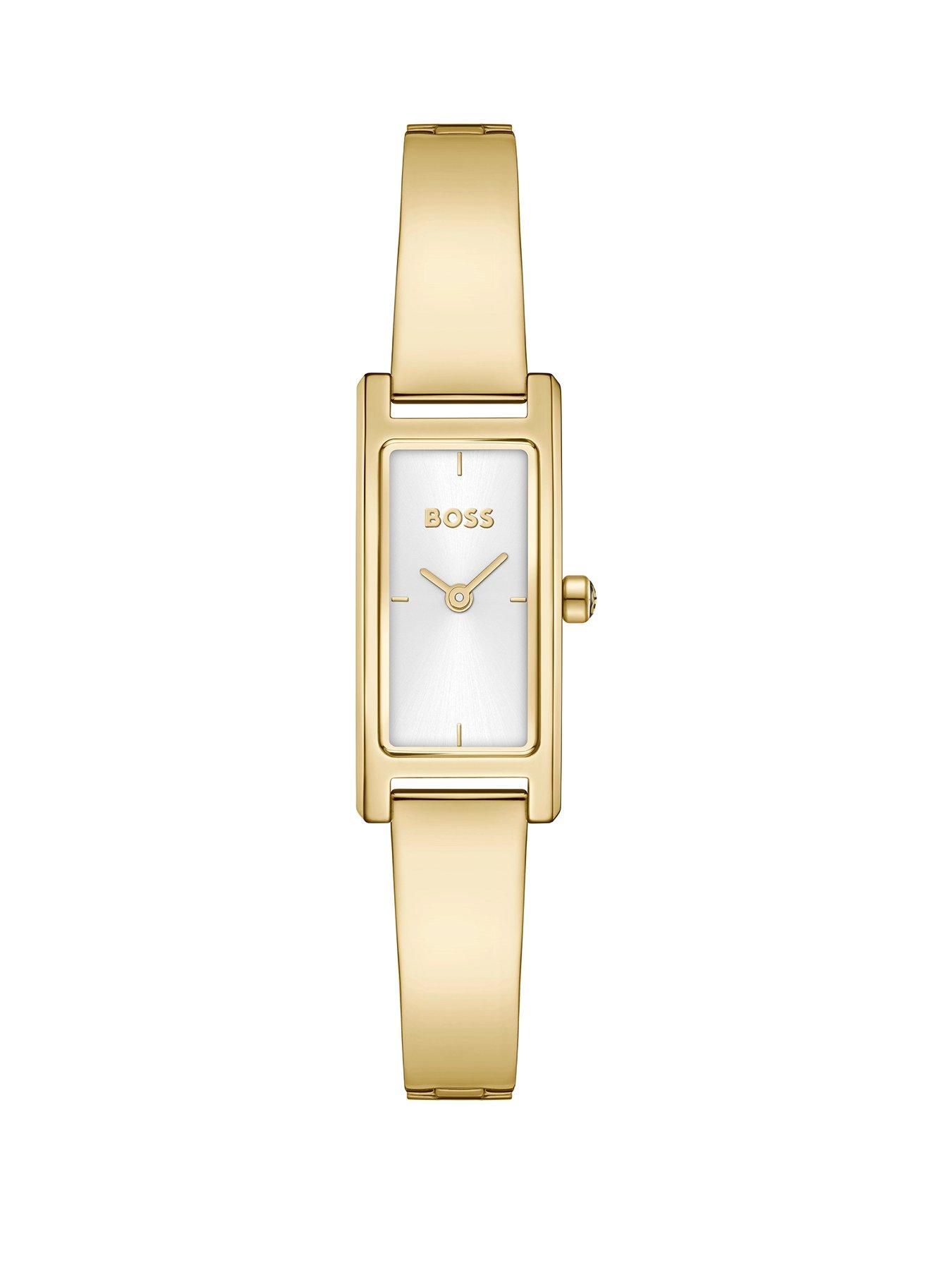 BOSS Ladies BOSS Lucy Allure Gold Ip Bangle Watch