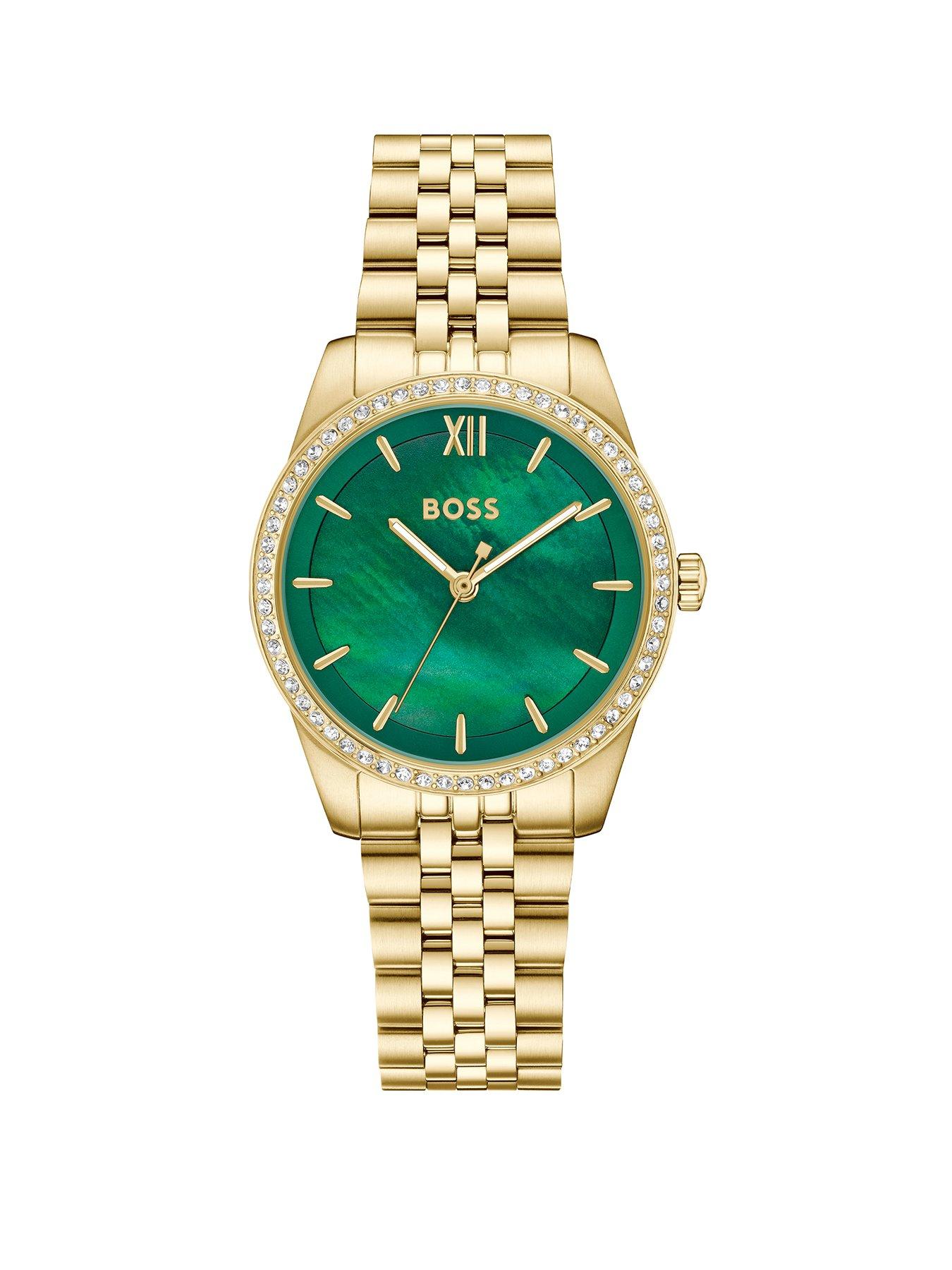 BOSS Ladies BOSS Graceful Precious Gold Ip Watch