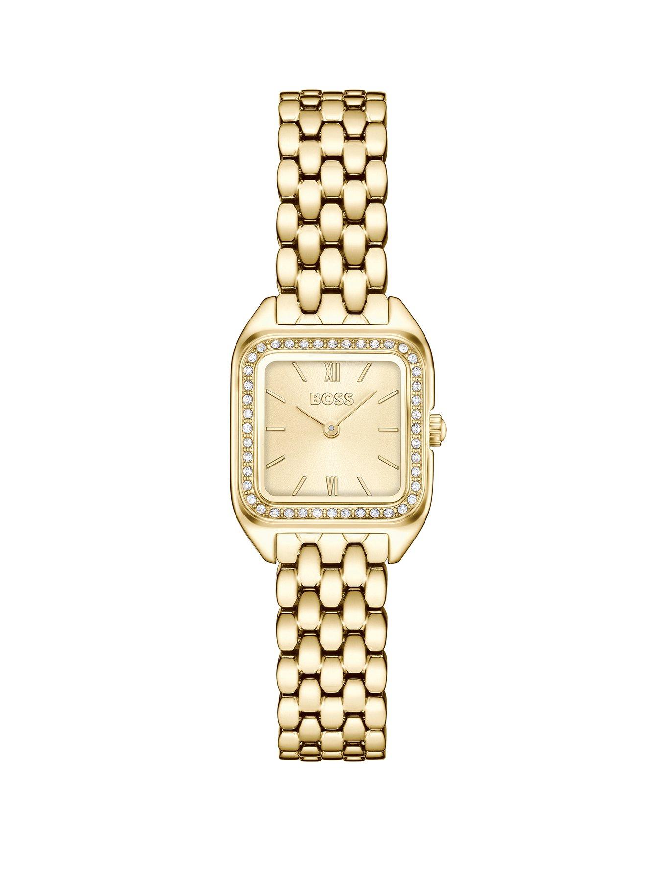 BOSS Ladies BOSS Mae Petite Gold Ip Watch