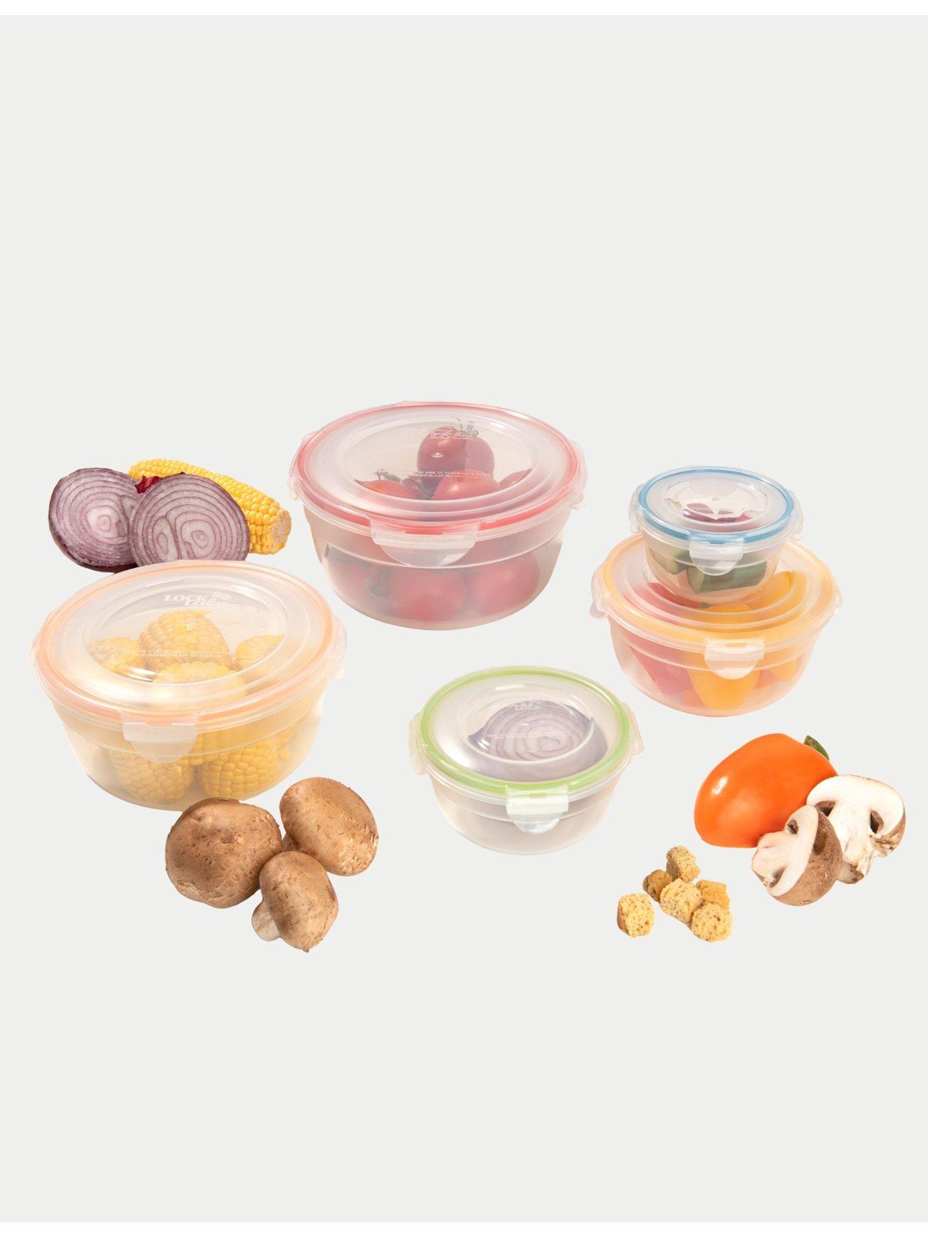 Image 5 of 6 of Lock and Lock Classic 14 Piece Nesting Container Set