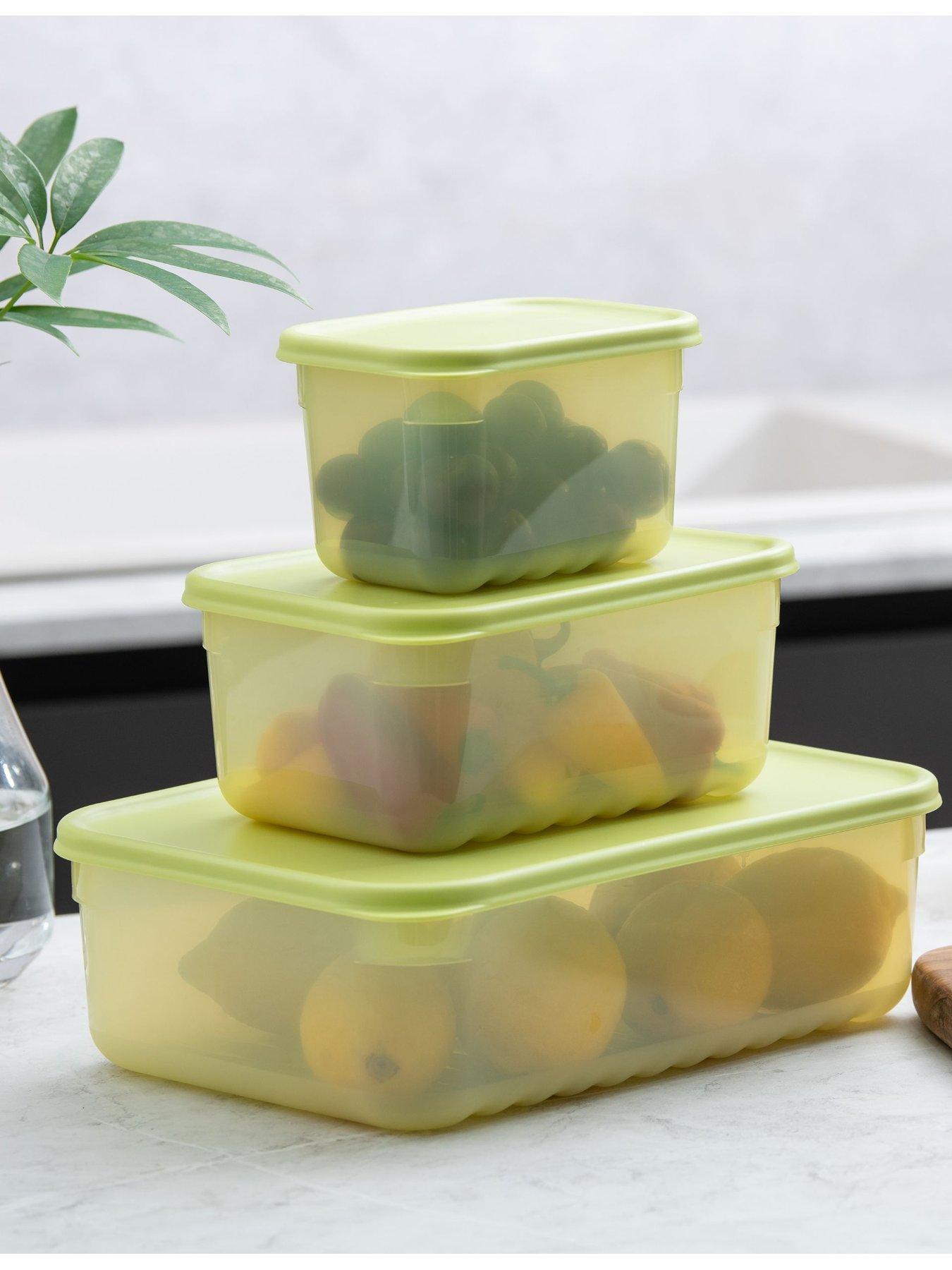 Image 6 of 7 of Lock and Lock Freshfit Rectangular 2pce Set, 2 X 3.2l (hle5600ns2)