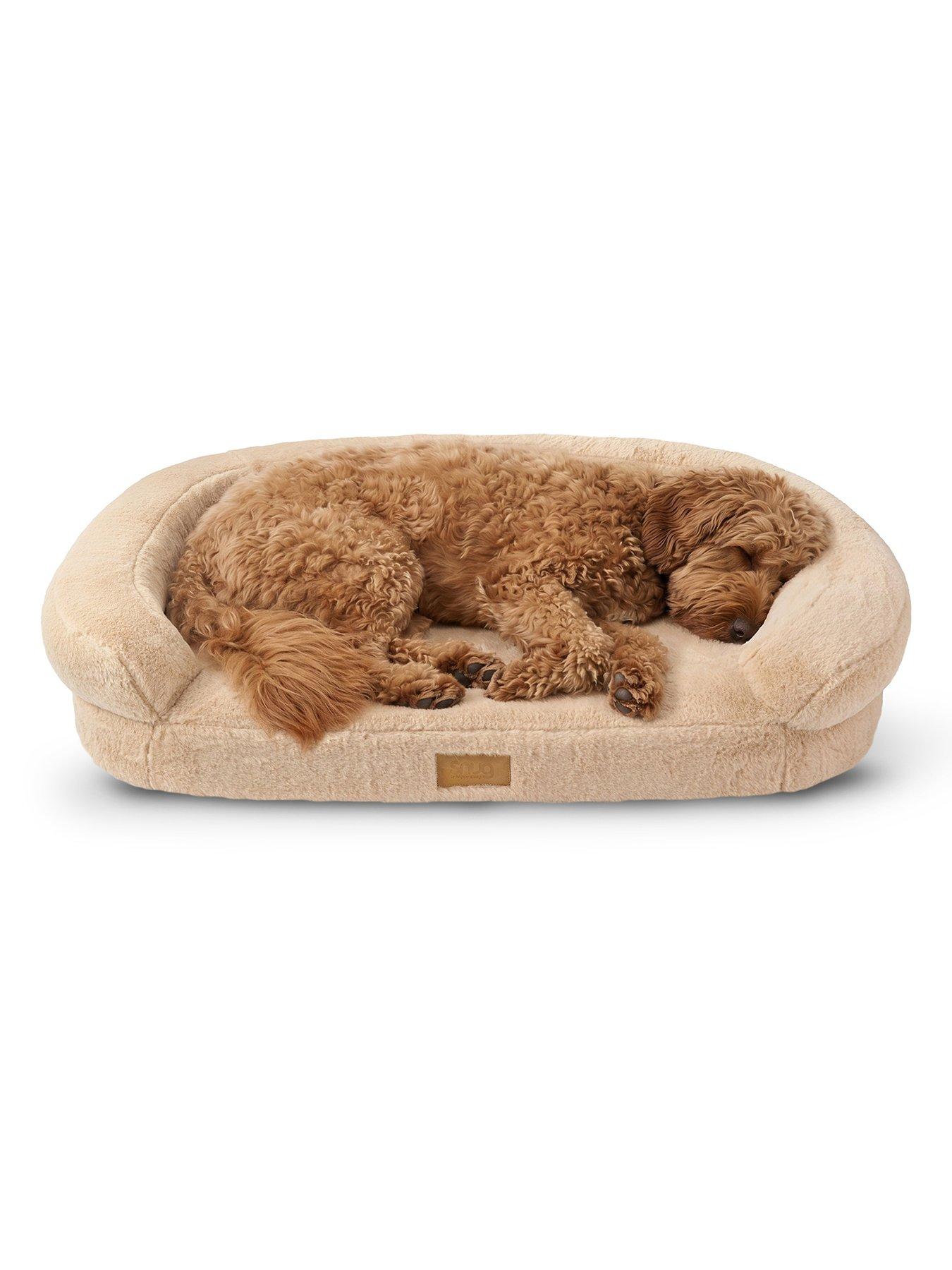 Snug Comfy Orthopaedic Pet Bed - Natural