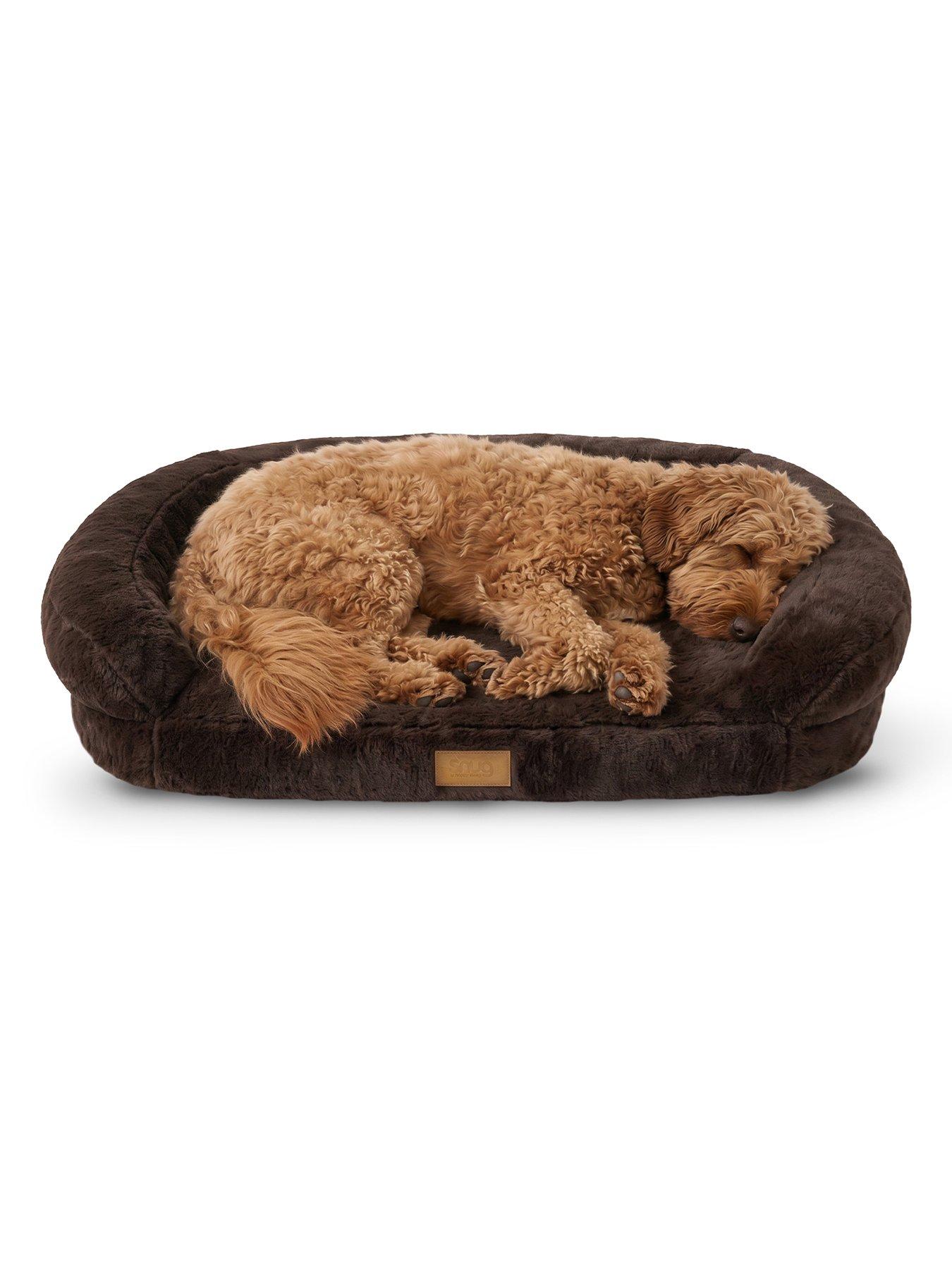 Snug Comfy Orthopaedic Pet Bed - Brown