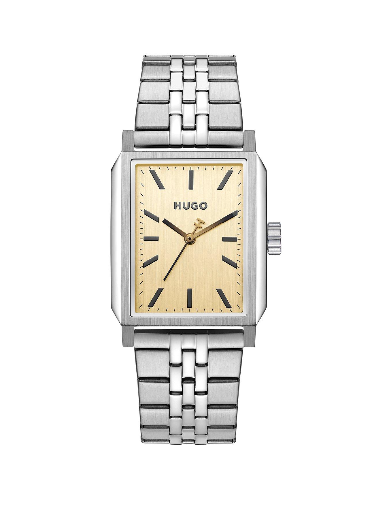 HUGO Gents HUGO #STEEZE Stainless Steel Bracelet Watch