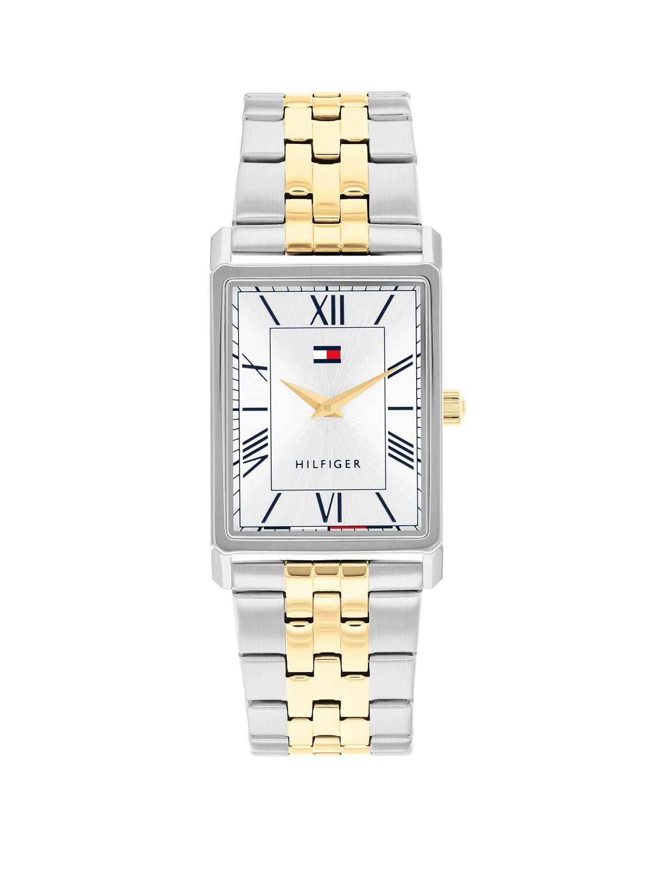Tommy Hilfiger Tommy Hilfiger Men's Two Tone Gold IP & Stainless Steel Bracelet Watch