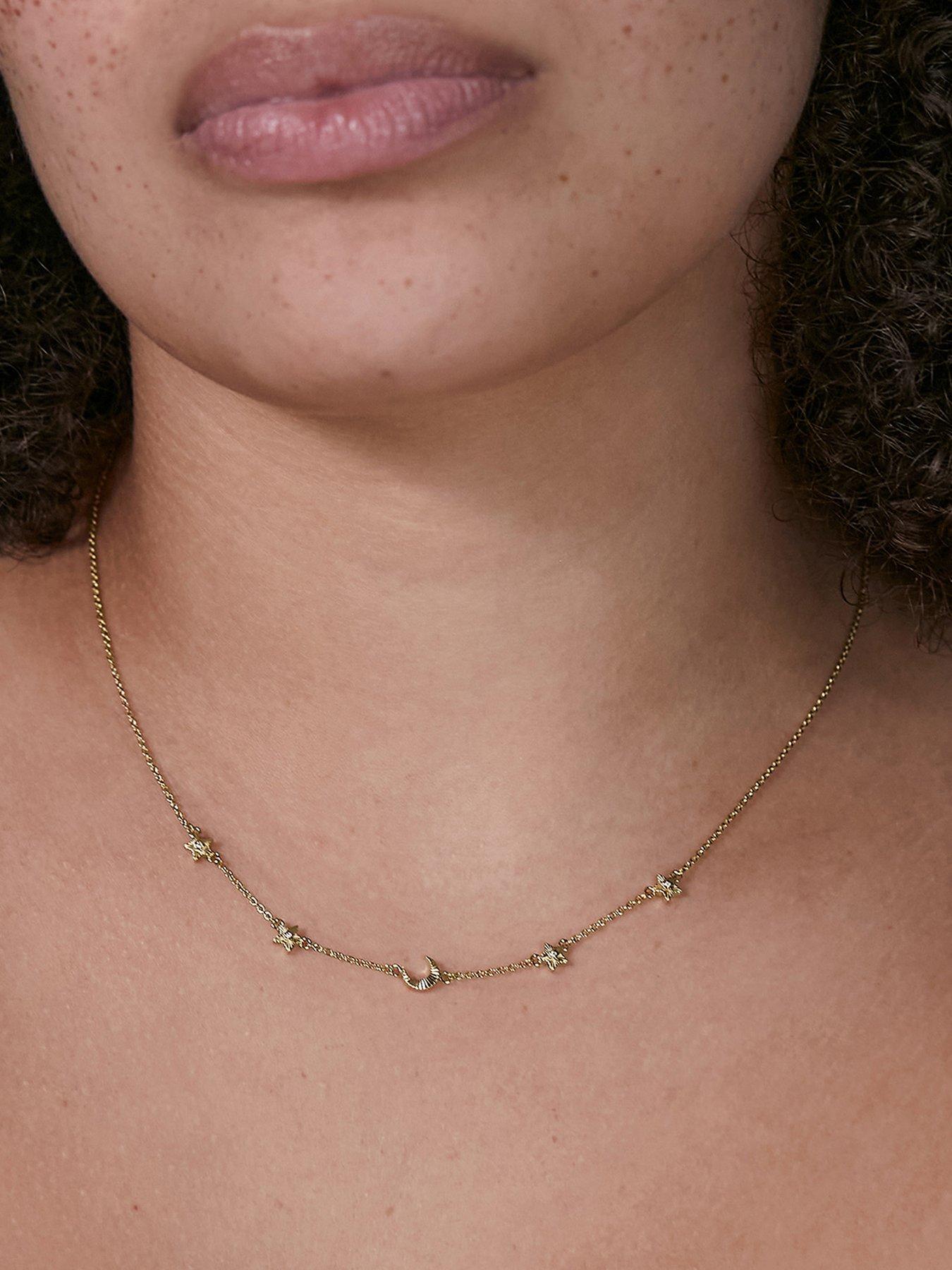Olivia Burton Gold IP Celestial Chain Necklace
