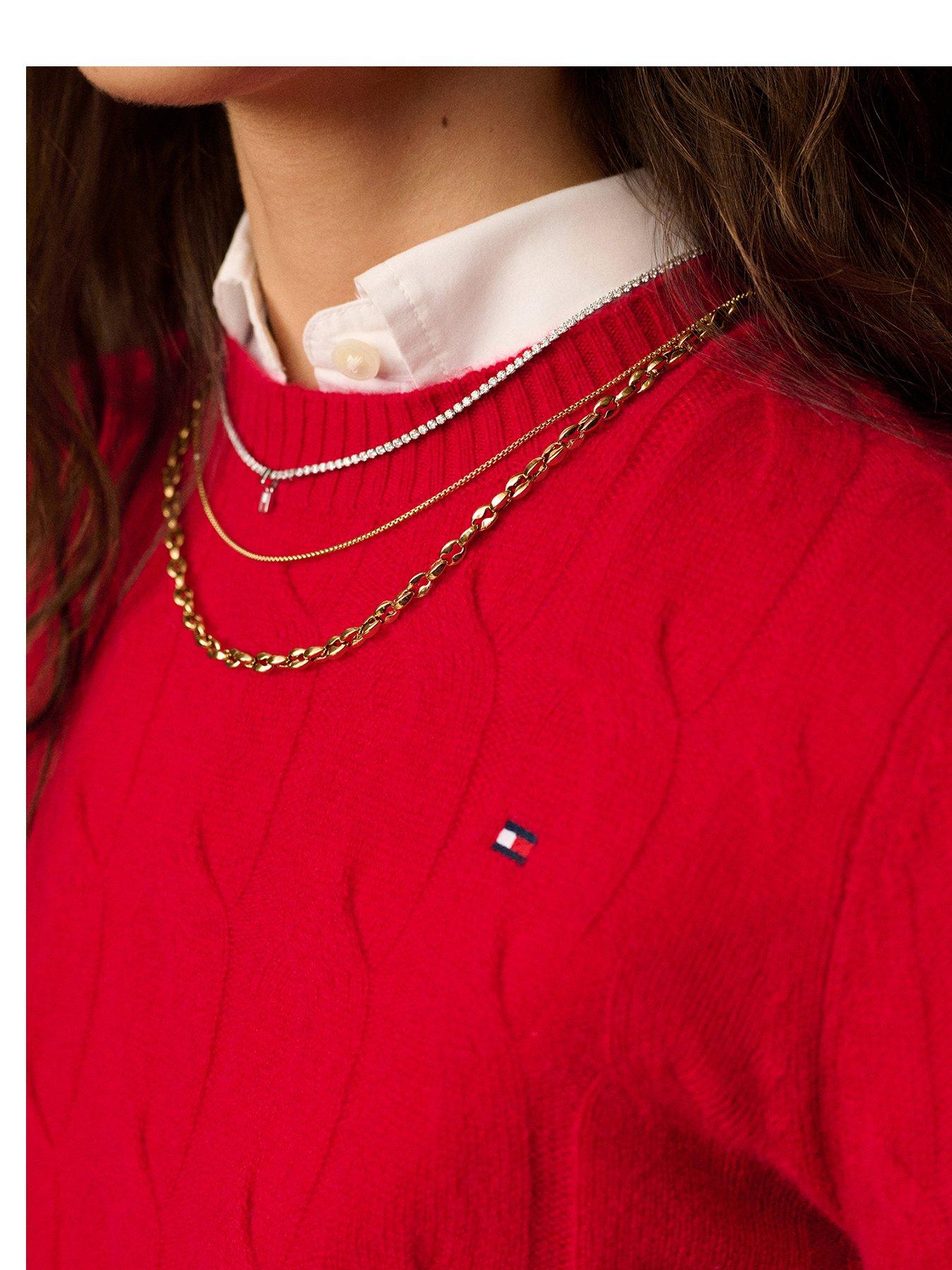 Image 1 of 3 of Tommy Hilfiger Women's Gold Layered Necklace