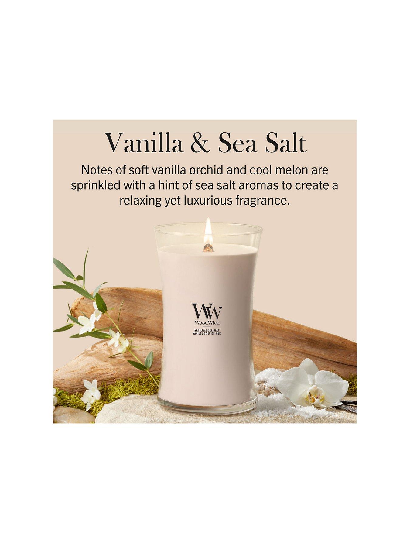 Image 2 of 8 of Yankee Candle Woodwick Large Jar - Vanilla And Salt