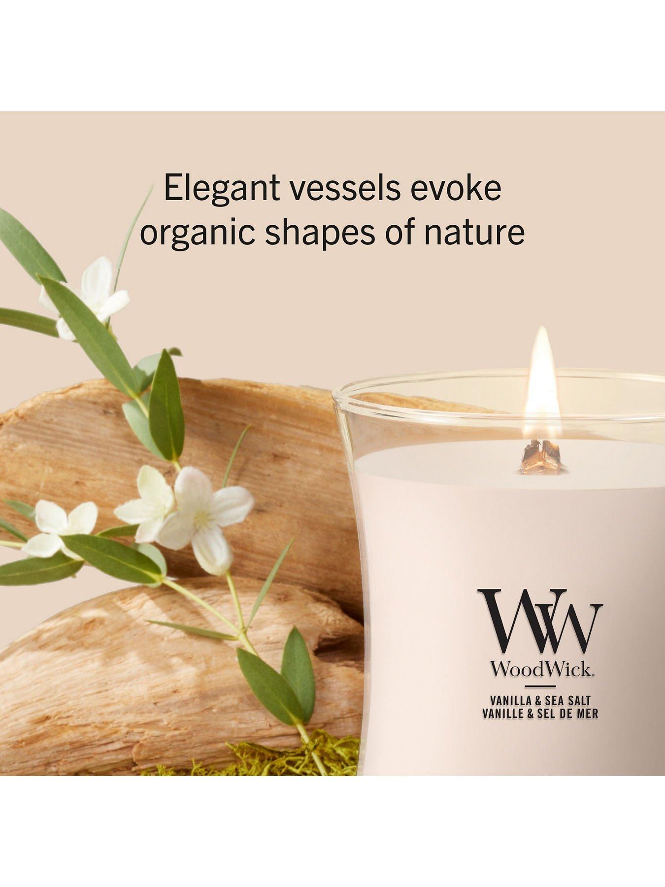Image 4 of 8 of Yankee Candle Woodwick Large Jar - Vanilla And Salt