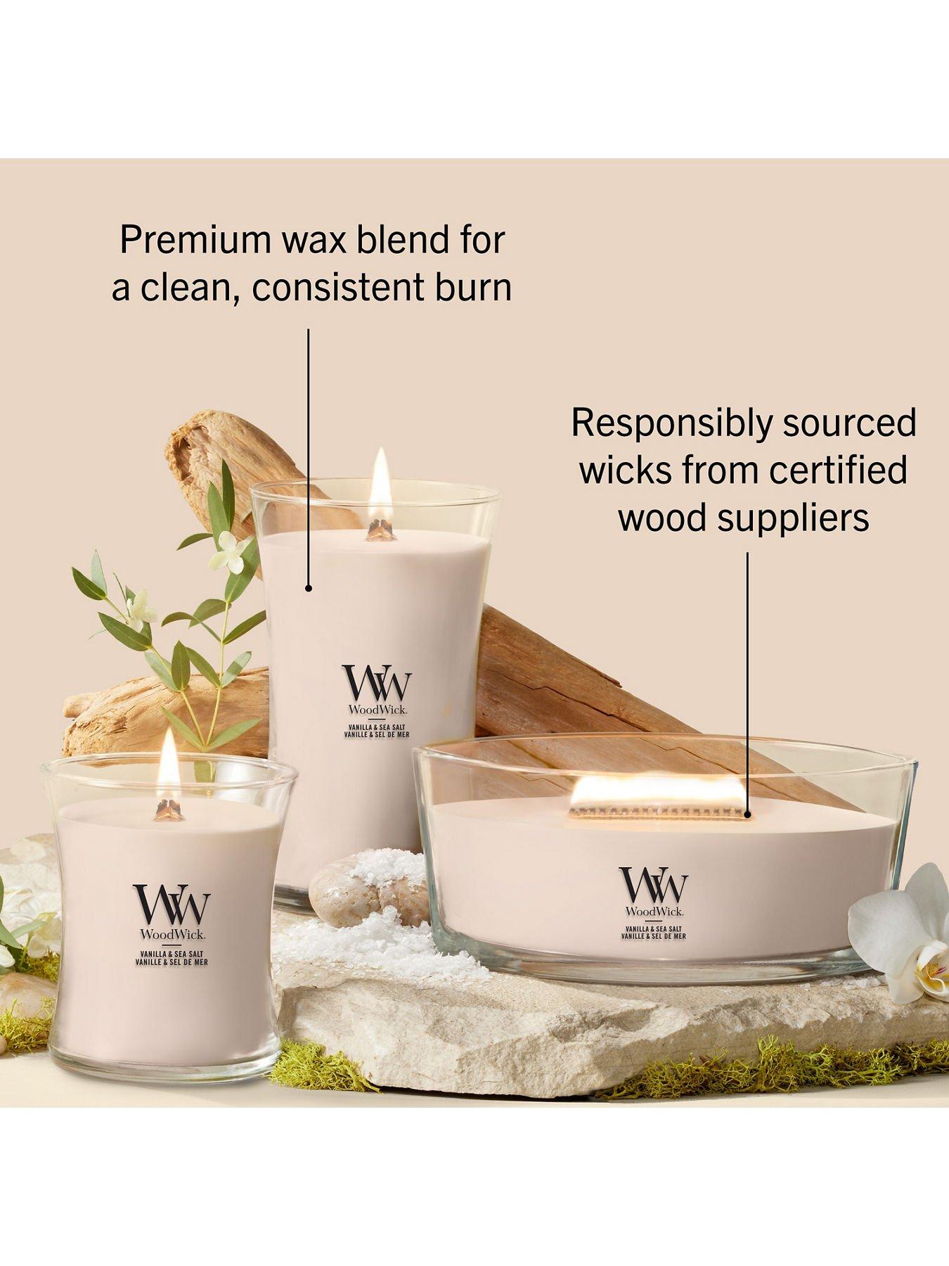 Image 7 of 8 of Yankee Candle Woodwick Large Jar - Vanilla And Salt