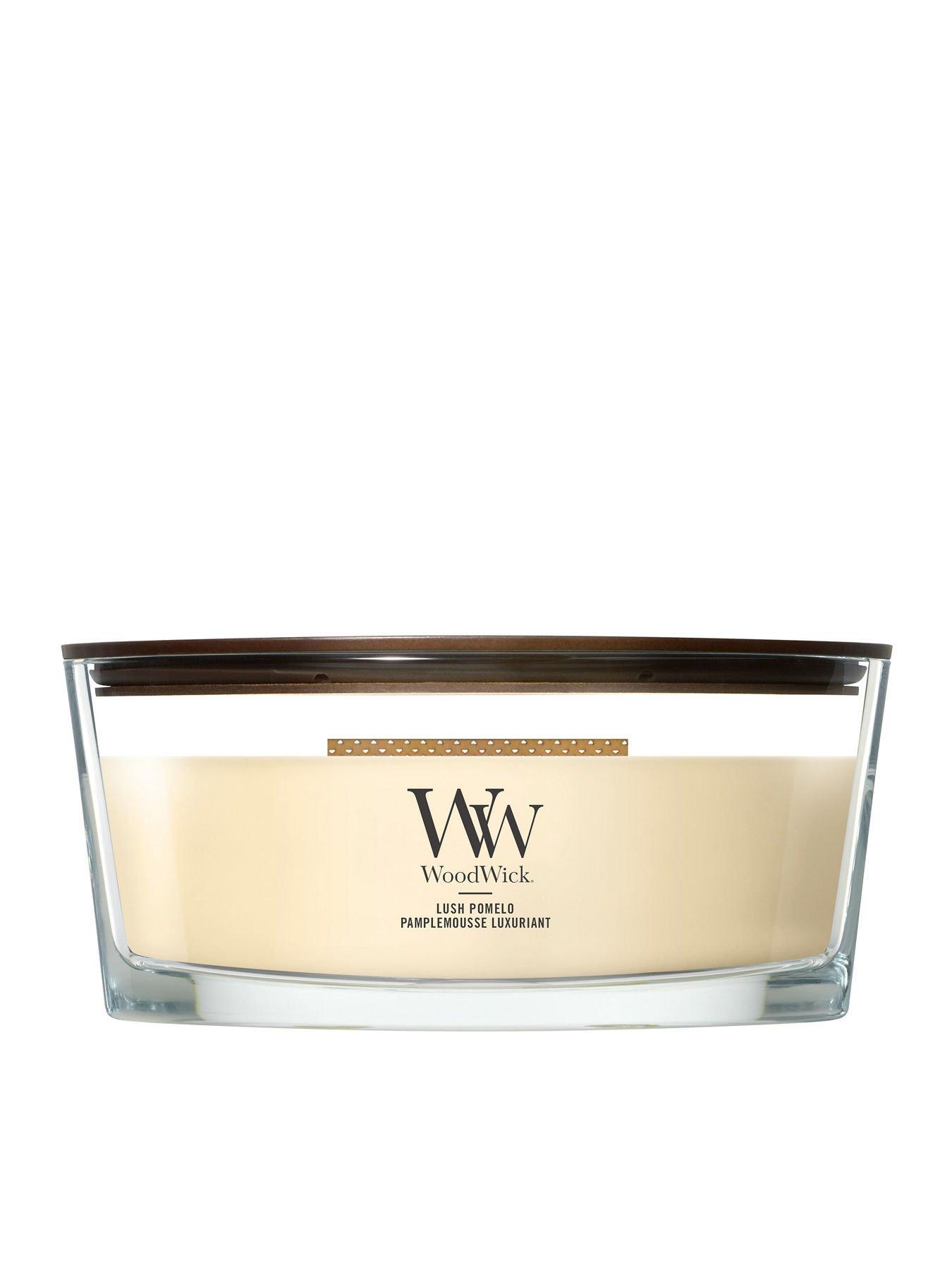 Image 1 of 8 of Yankee Candle Woodwick Ellipse Jar - Lush Pomelo