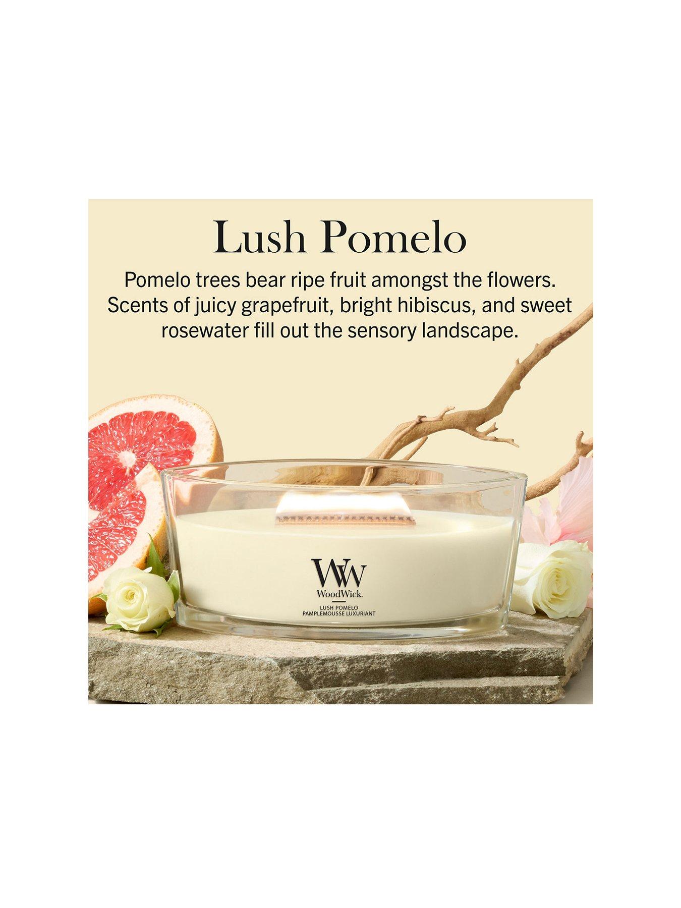 Image 2 of 8 of Yankee Candle Woodwick Ellipse Jar - Lush Pomelo