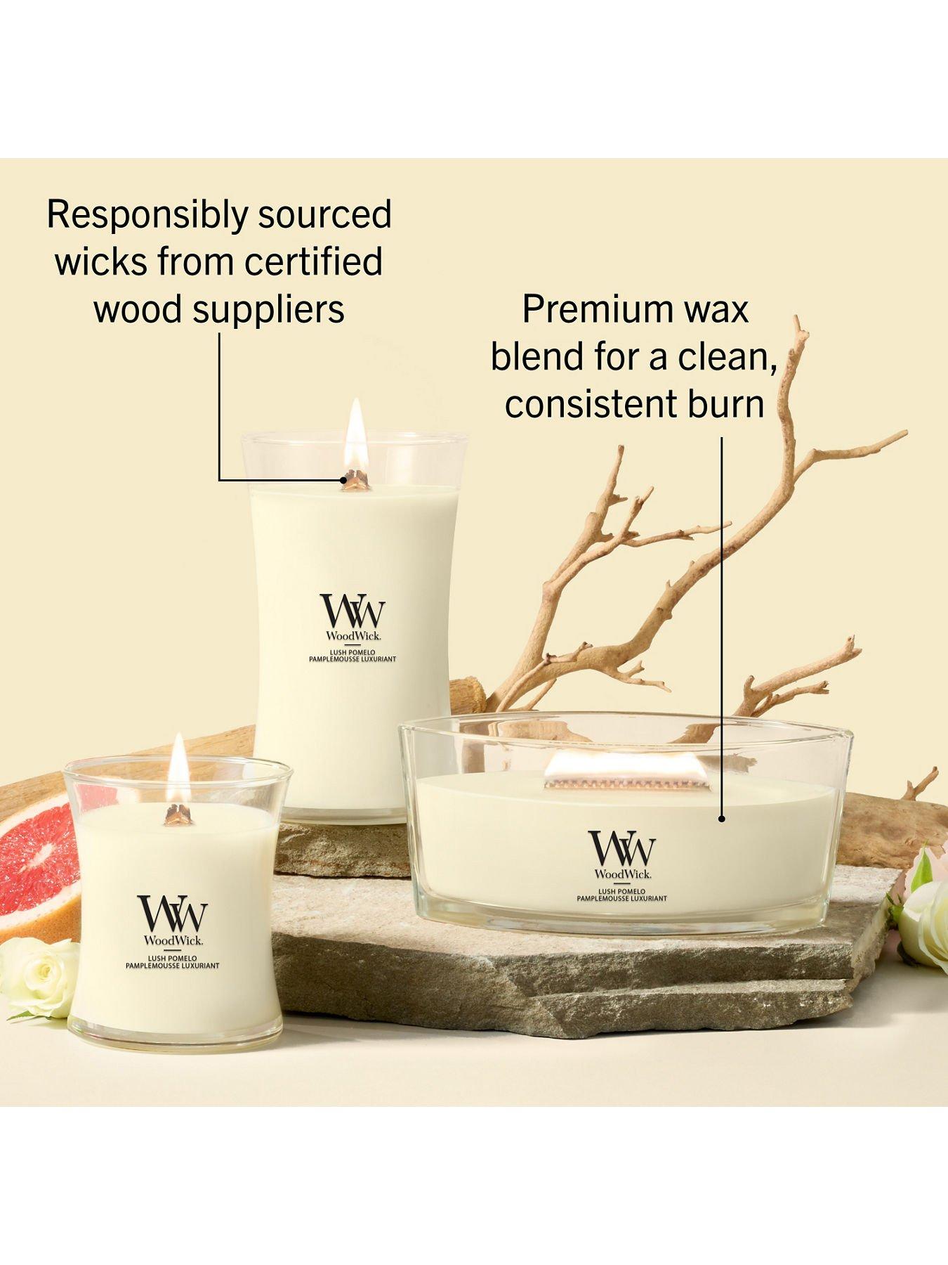 Image 7 of 8 of Yankee Candle Woodwick Ellipse Jar - Lush Pomelo