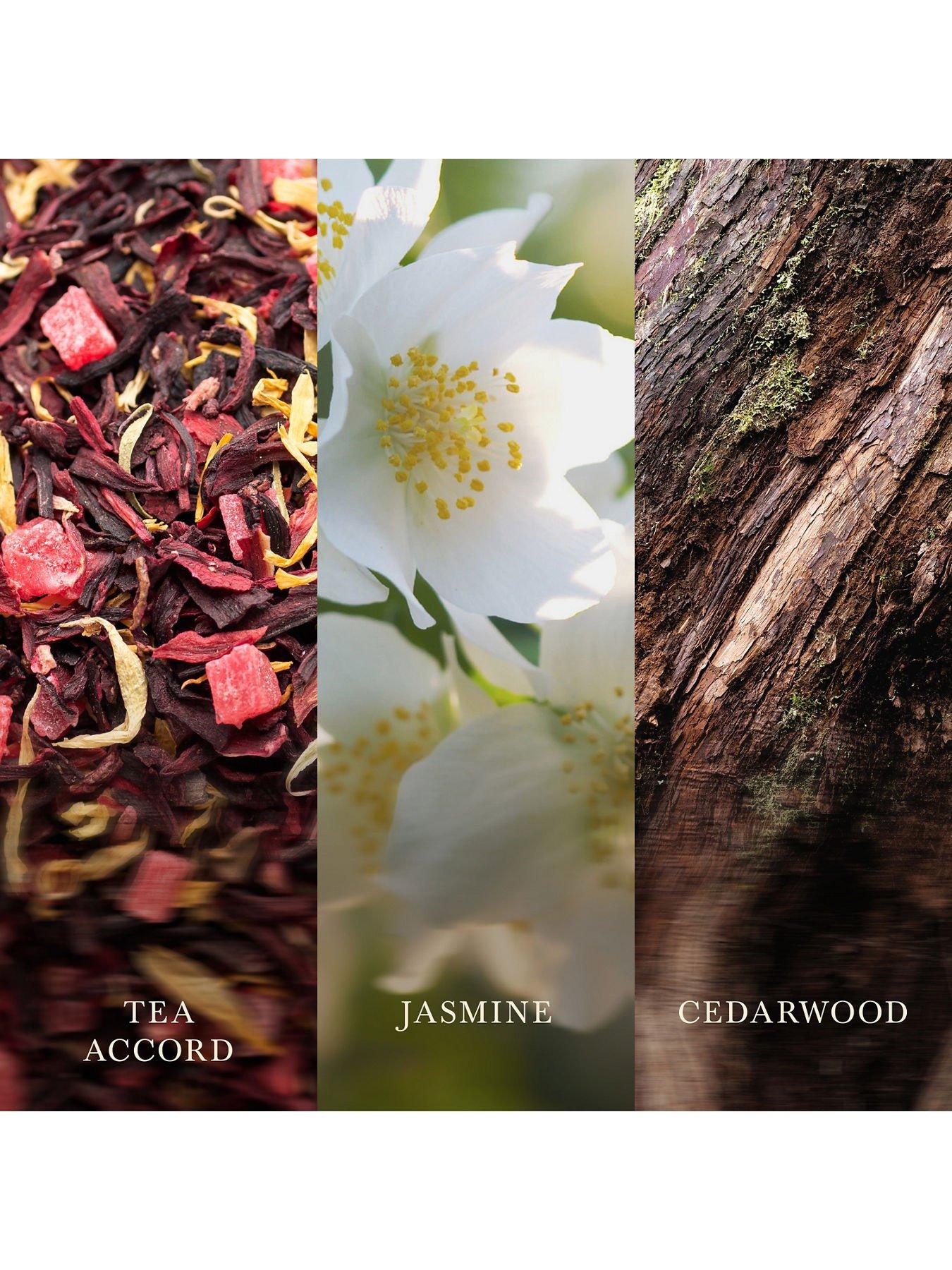 Image 1 of 8 of WoodWick Large Candle - White Tea & Jasmine