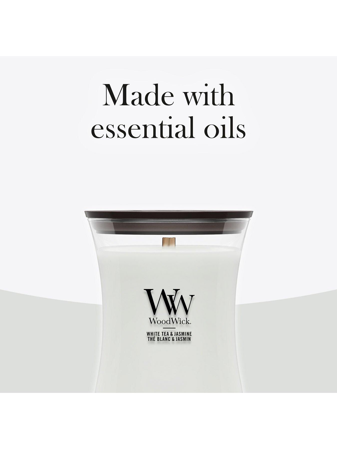 Image 6 of 8 of WoodWick Medium Candle - White Tea & Jasmine
