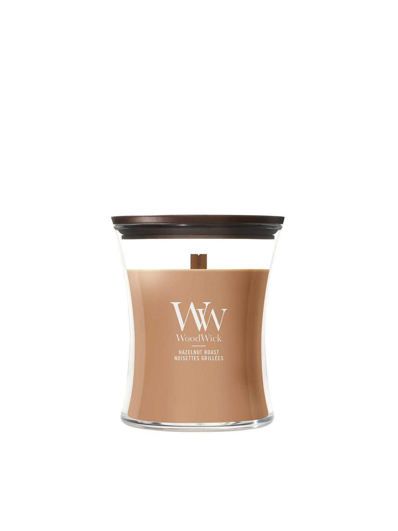 Image 1 of 8 of WoodWick Medium Candle - Hazelnut Roast