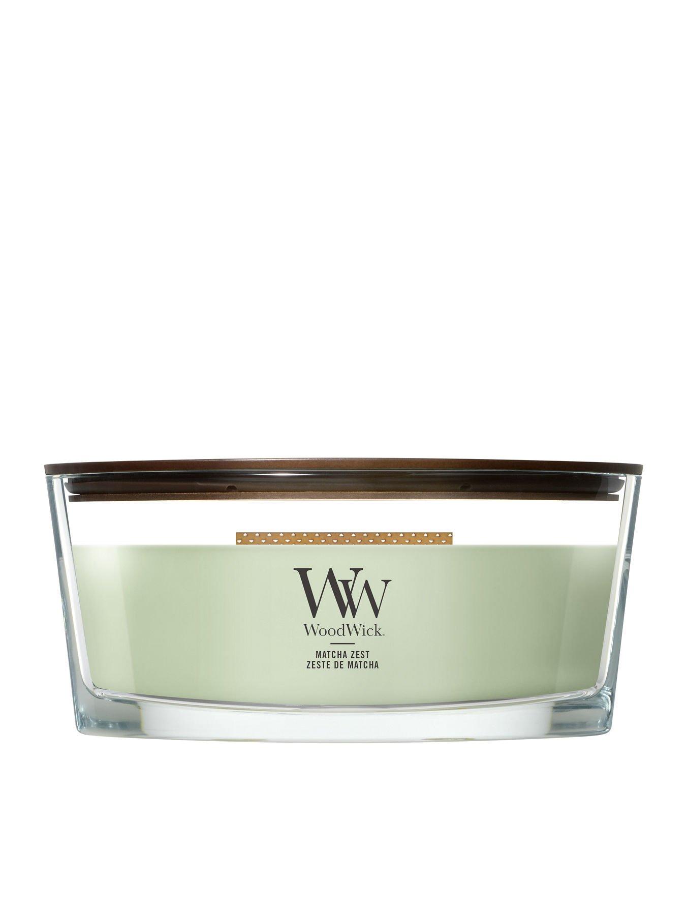 Yankee Candle Woodwick Ellipse Jar -  Matcha Zest