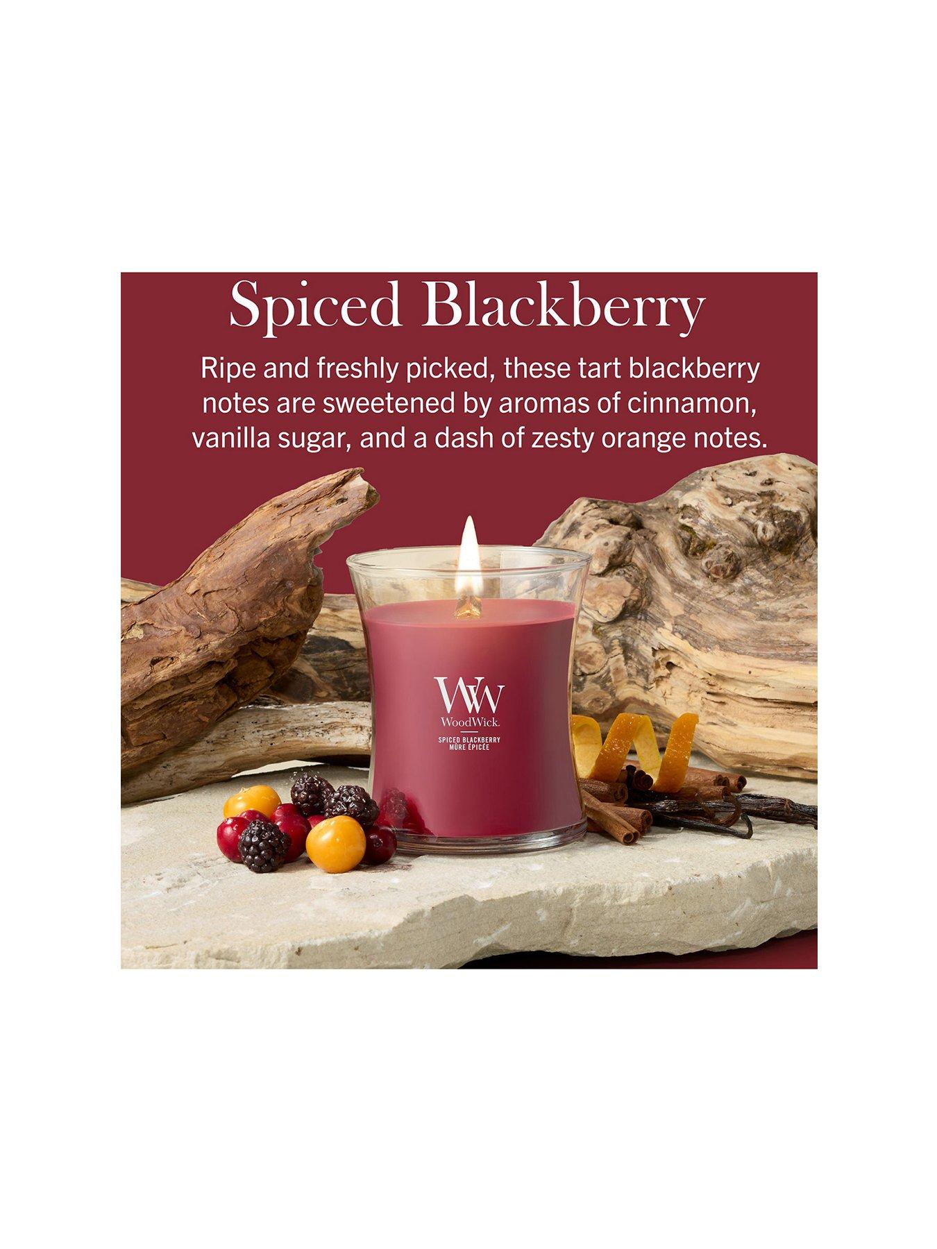Image 2 of 6 of WoodWick Medium Candle - Spiced Blackberry
