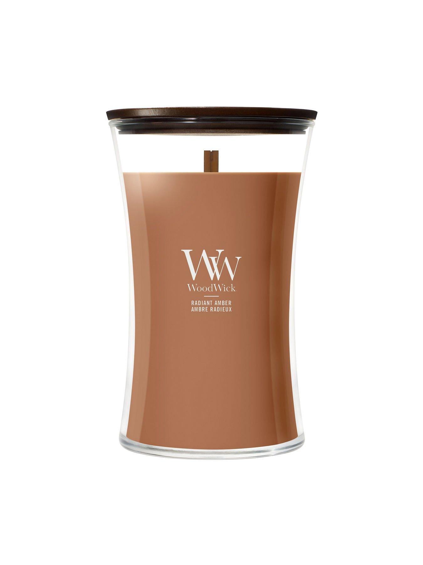Image 1 of 7 of WoodWick Large Candle - Radiant Amber