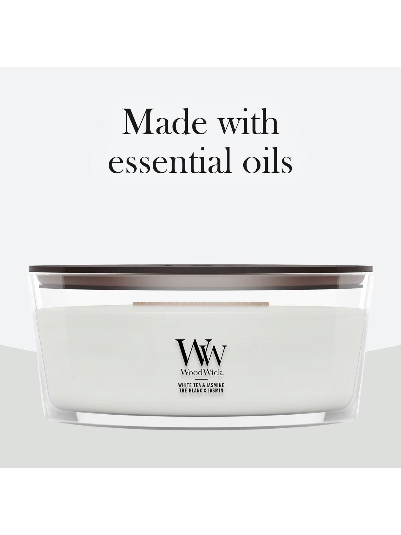 Image 6 of 7 of WoodWick Elipse Candle - White Tea & Jasmine