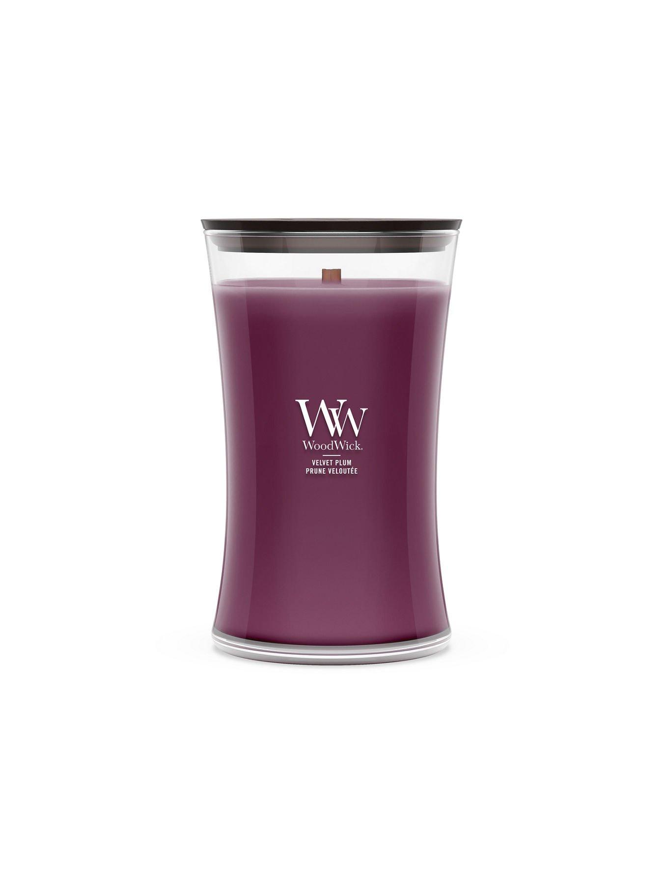 Image 1 of 4 of WoodWick Large Candle - Velvet Plum