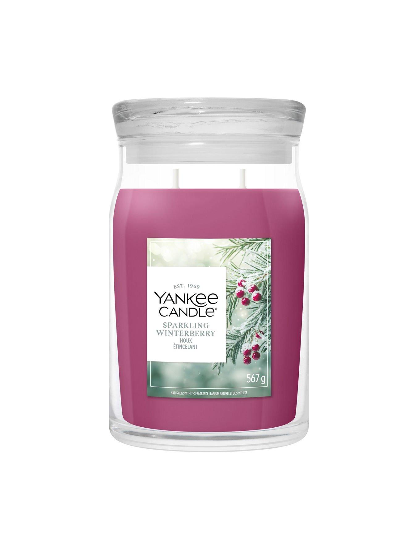 Yankee Candle Yankee Sparkling Winterberry Large Candle