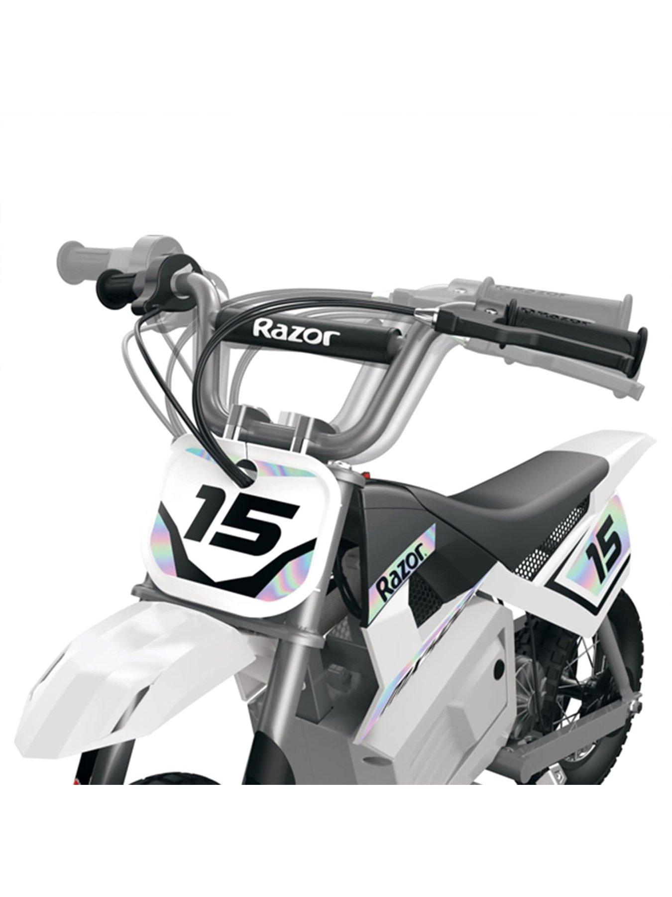 Image 3 of 7 of Razor Dirt Rocket MX400 24 Volt - White