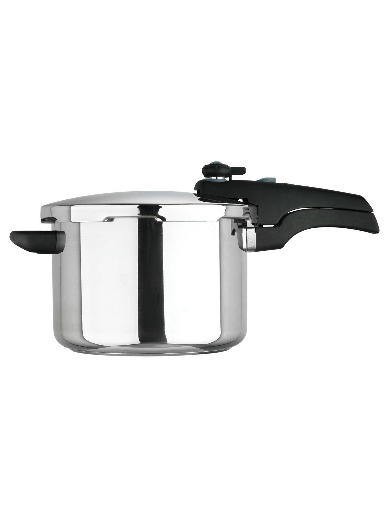 Prestige Smart Plus Stainless Steel Pressure Cooker, 6l