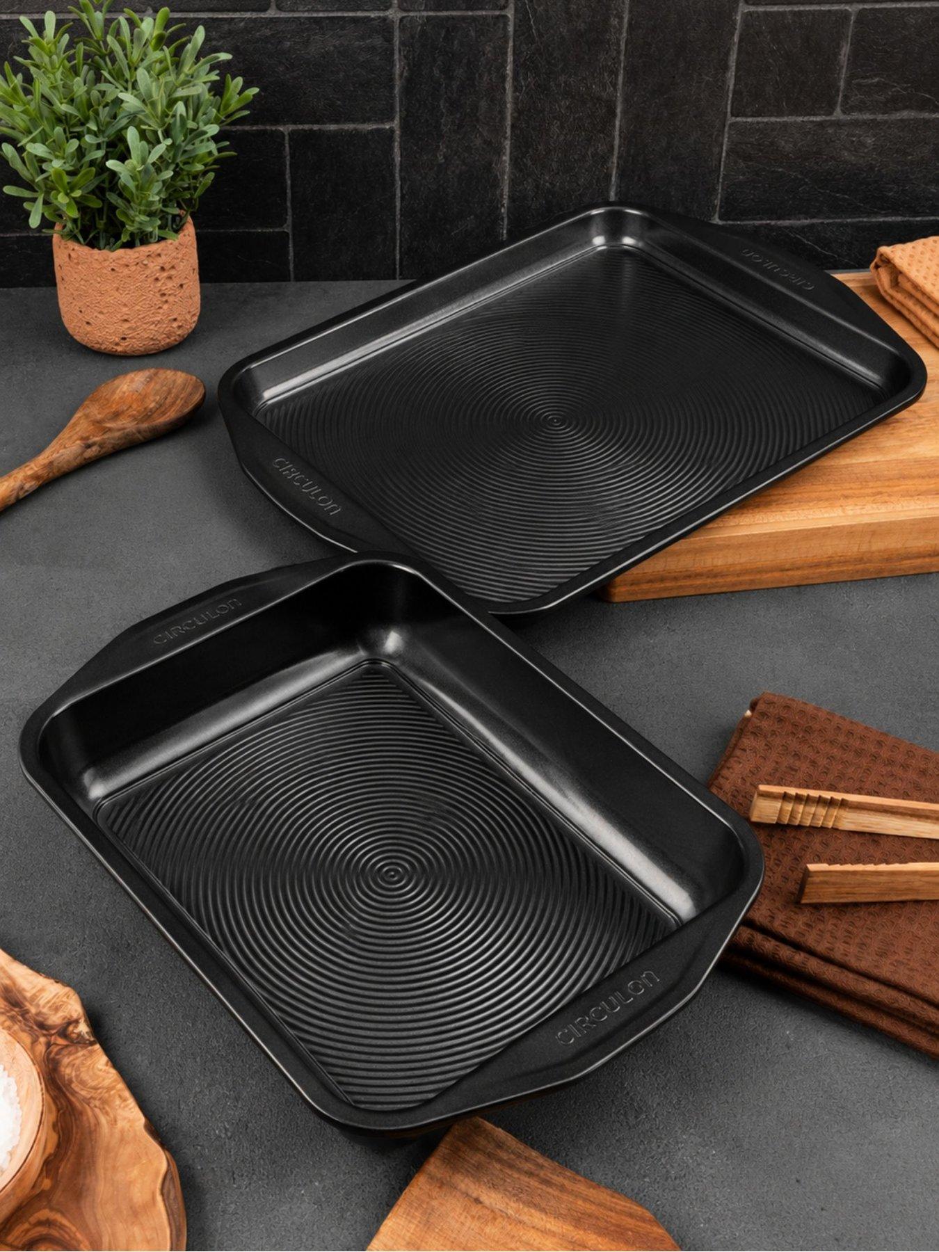 Circulon Circulon Ultimum 2pce Set (oven Tray And Rect Cake Tin)