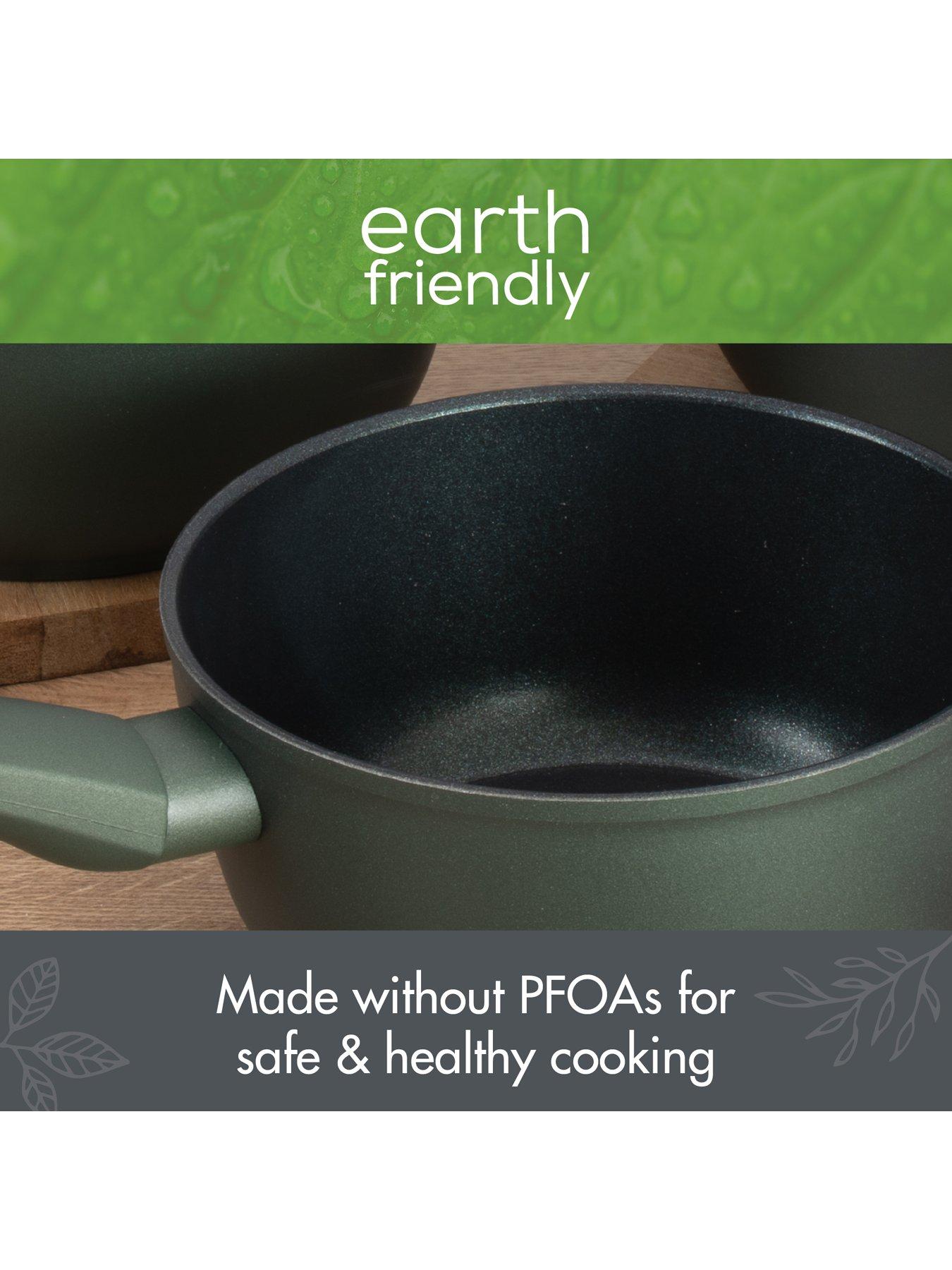 Image 3 of 8 of Prestige Earth Friendly Saucepan Set, 3 Piece (16,18 &amp; 20cm saucepans)