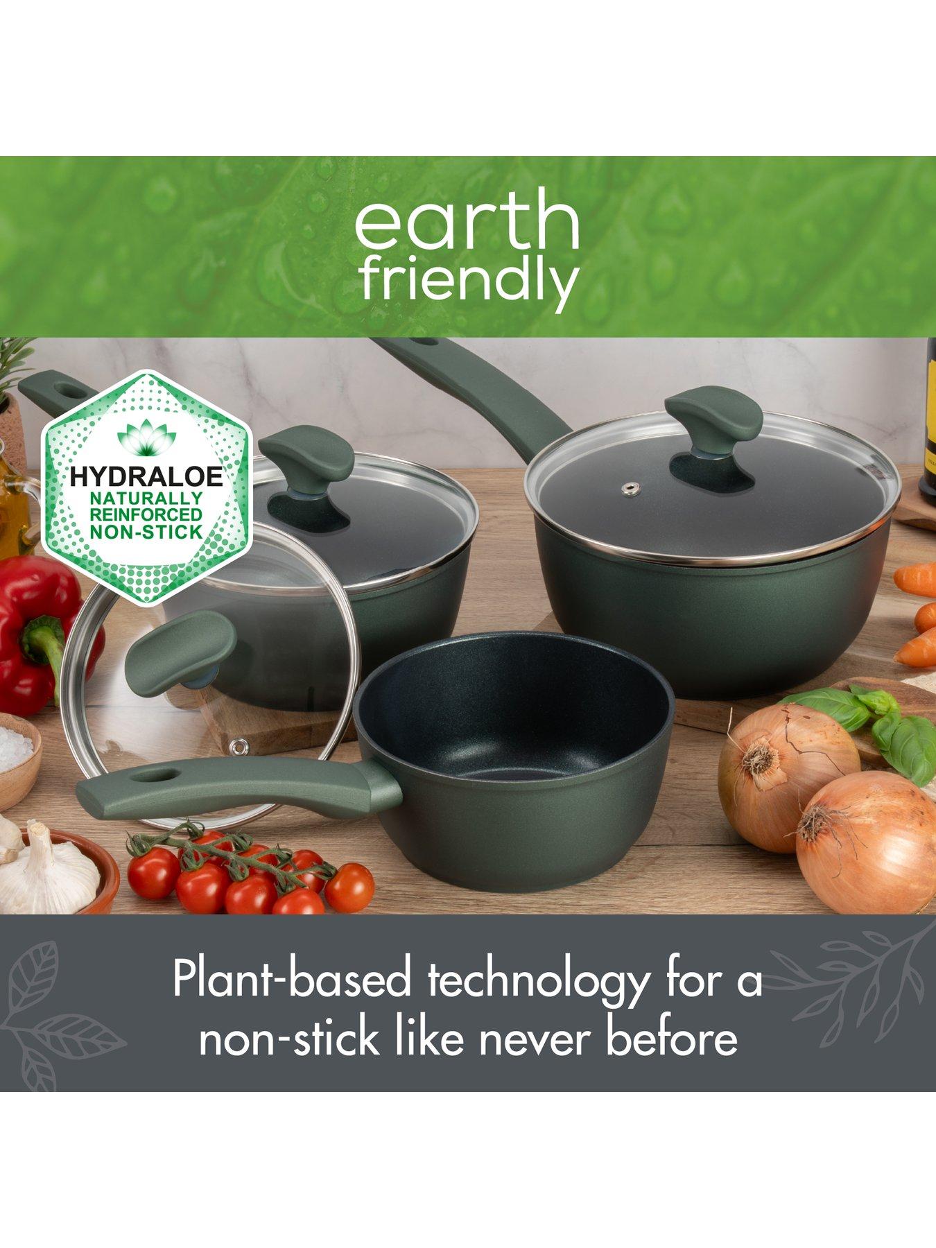 Image 5 of 8 of Prestige Earth Friendly Saucepan Set, 3 Piece (16,18 &amp; 20cm saucepans)