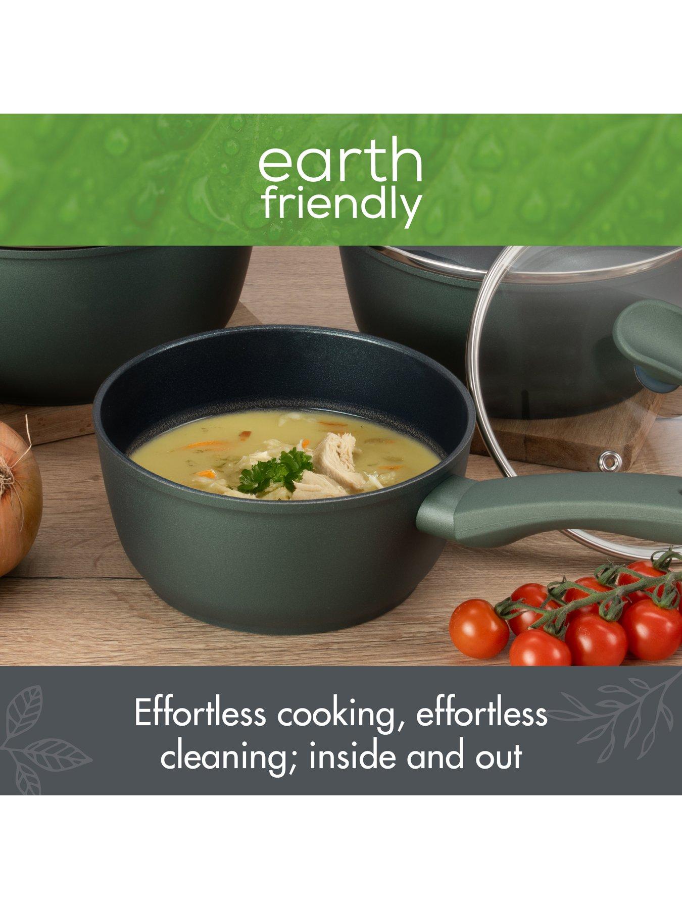 Image 6 of 8 of Prestige Earth Friendly Saucepan Set, 3 Piece (16,18 &amp; 20cm saucepans)