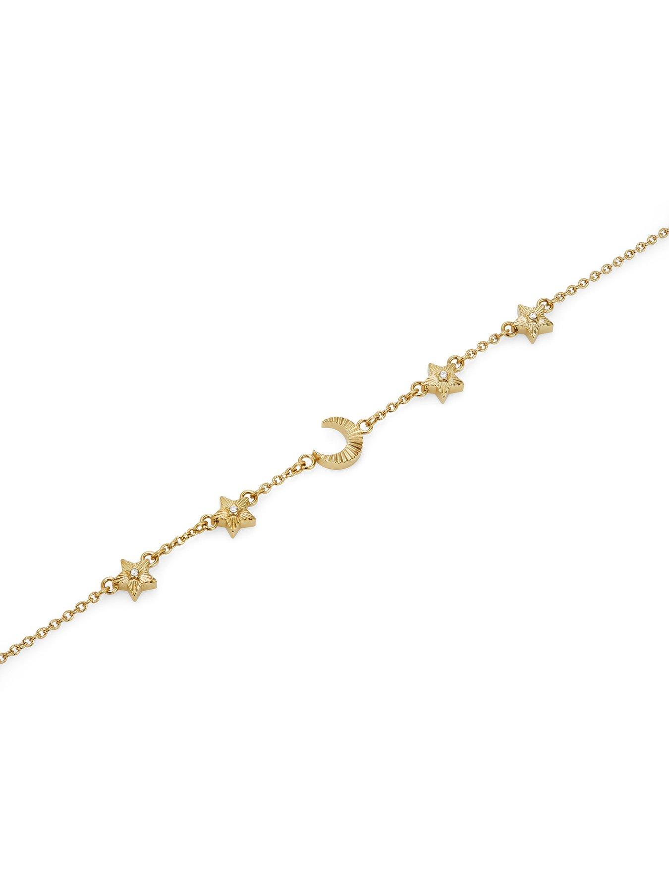 Image 2 of 6 of Olivia Burton Gold IP Celestial Chain Bracelet