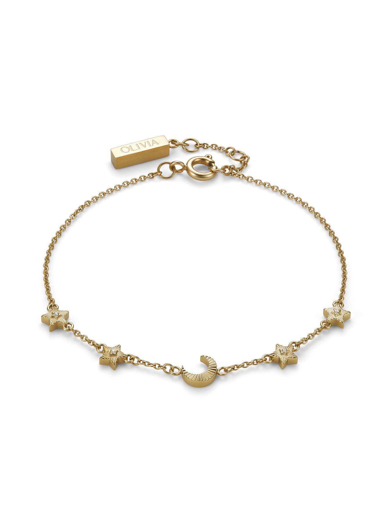 Image 3 of 6 of Olivia Burton Gold IP Celestial Chain Bracelet