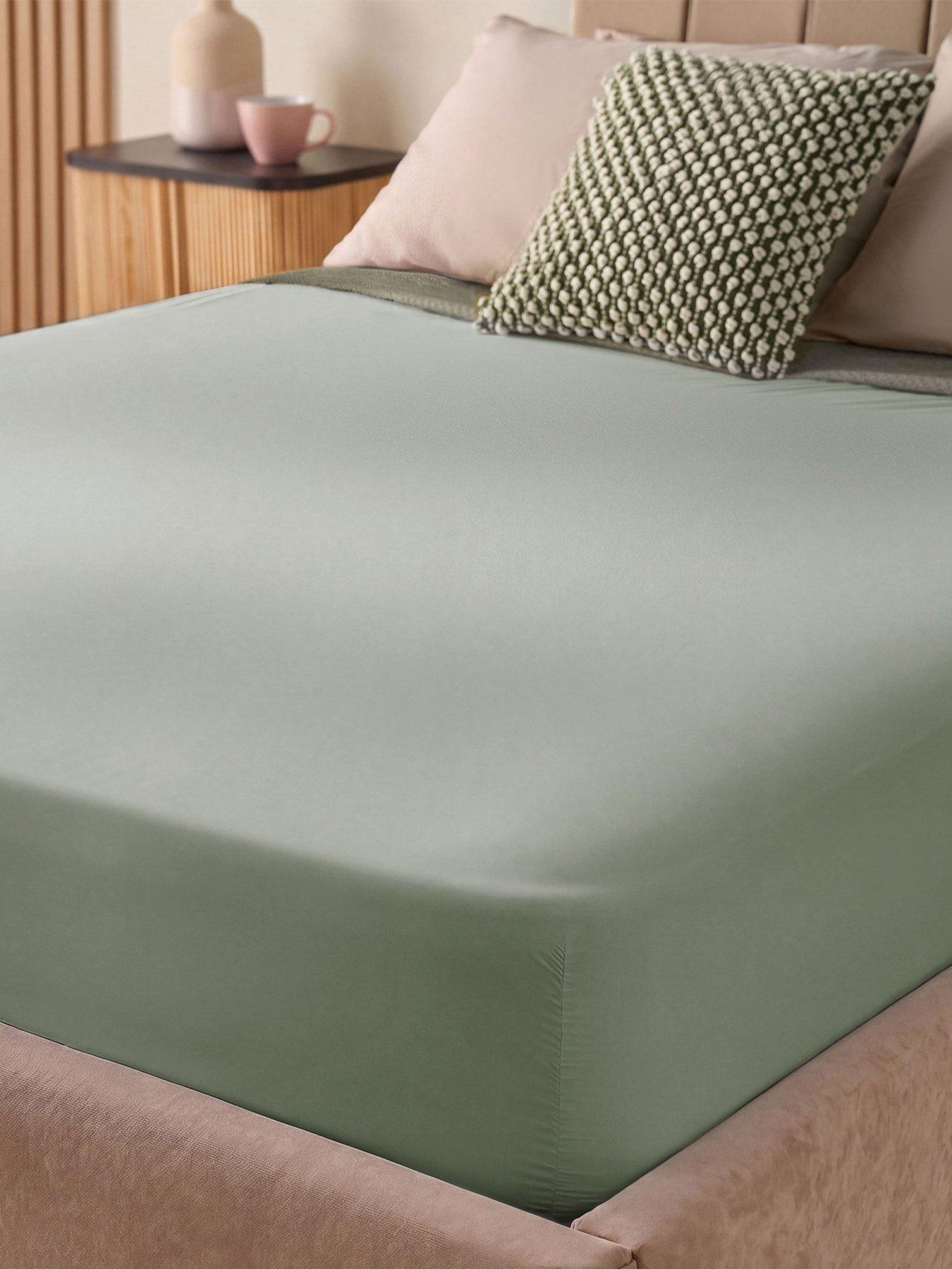 Silentnight Supersoft Perfect Fit Fitted Sheet - Sage