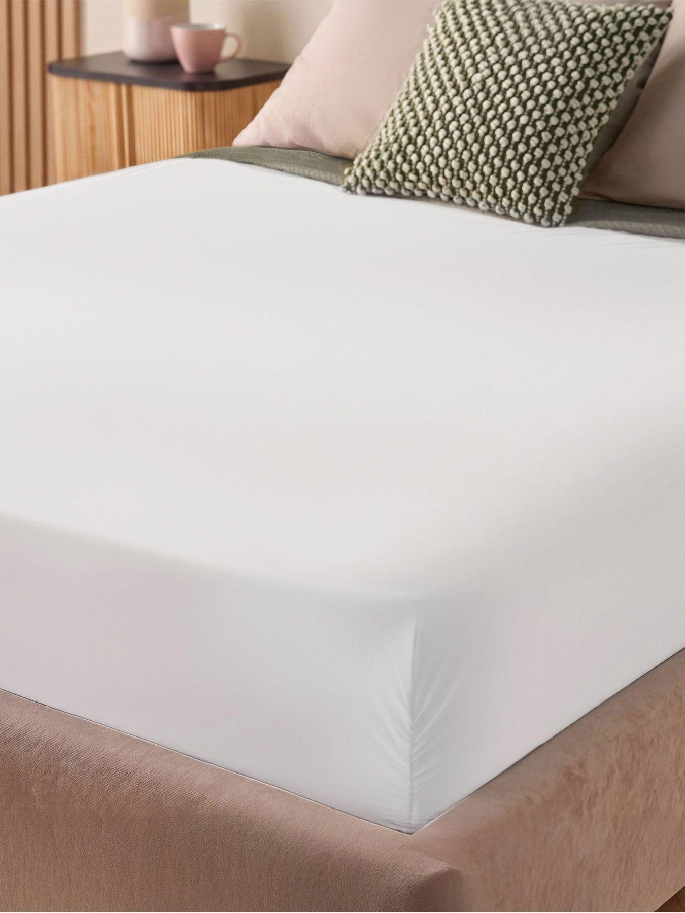 Silentnight Supersoft Perfect Fit Fitted Sheet - White